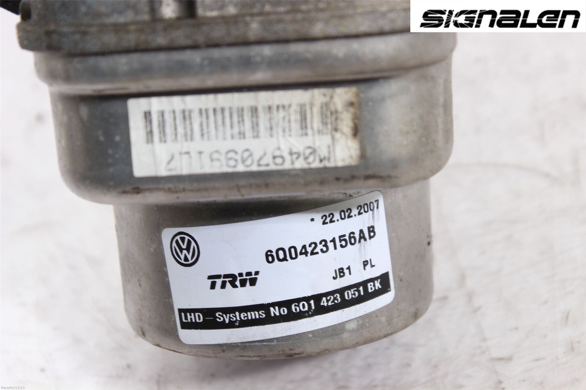 Skoda ROOMSTER Servostyring Eletrisk Pumpe