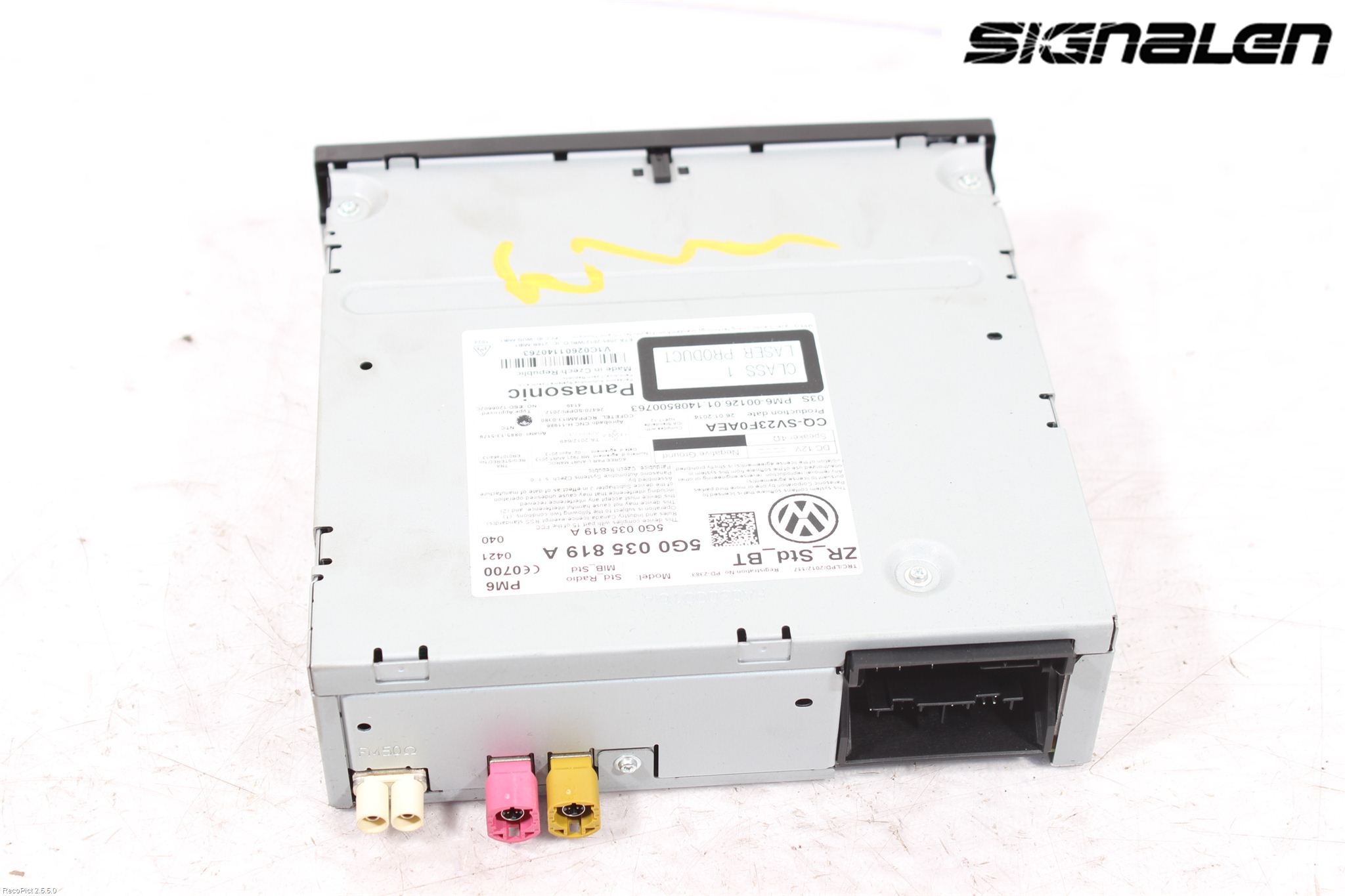 Volkswagen VW GOLF / E-GOLF VII 13-20 Stereo Radio