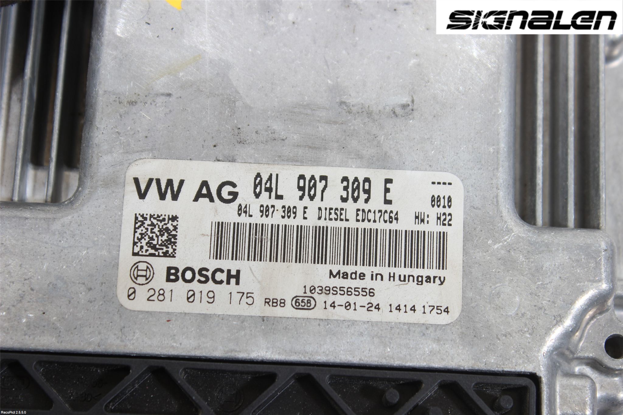 Volkswagen VW GOLF / E-GOLF VII 13-20 Styreenhet Innsprøytning