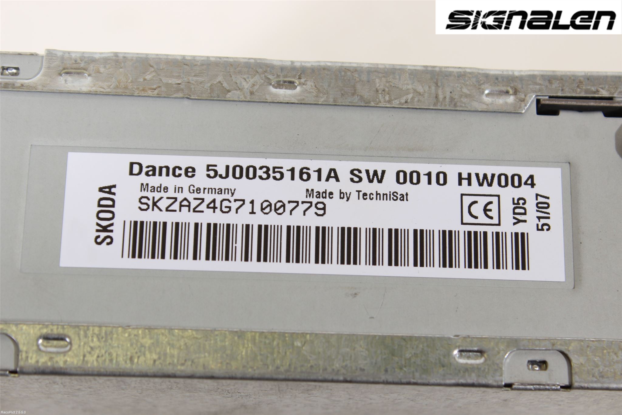 Skoda FABIA 07-14 Stereo Radio