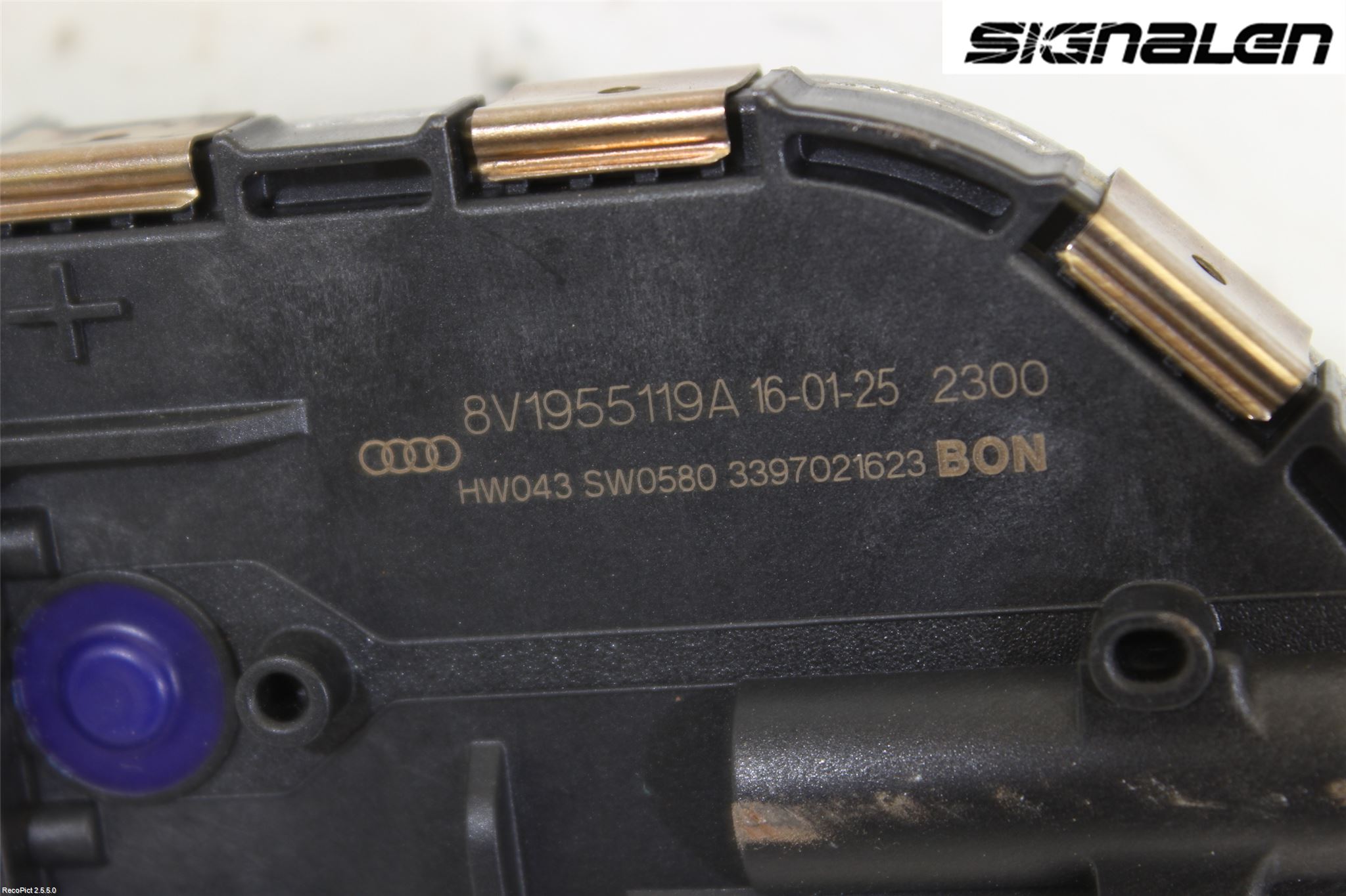 Audi A3/S3 8V 13-20 Viskermotor Frontrute