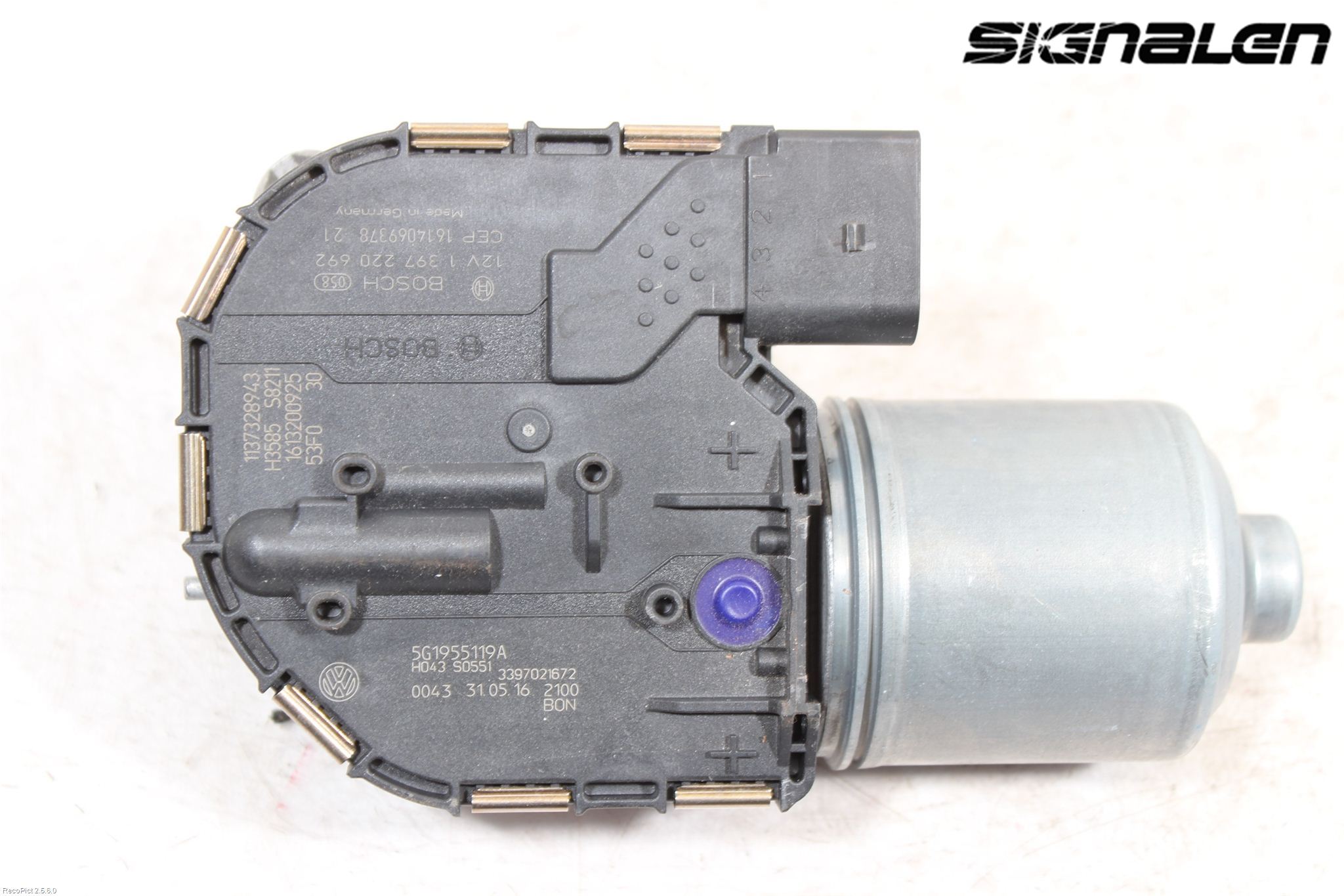 Volkswagen VW GOLF / E-GOLF VII 13-20 Viskermotor Frontrute