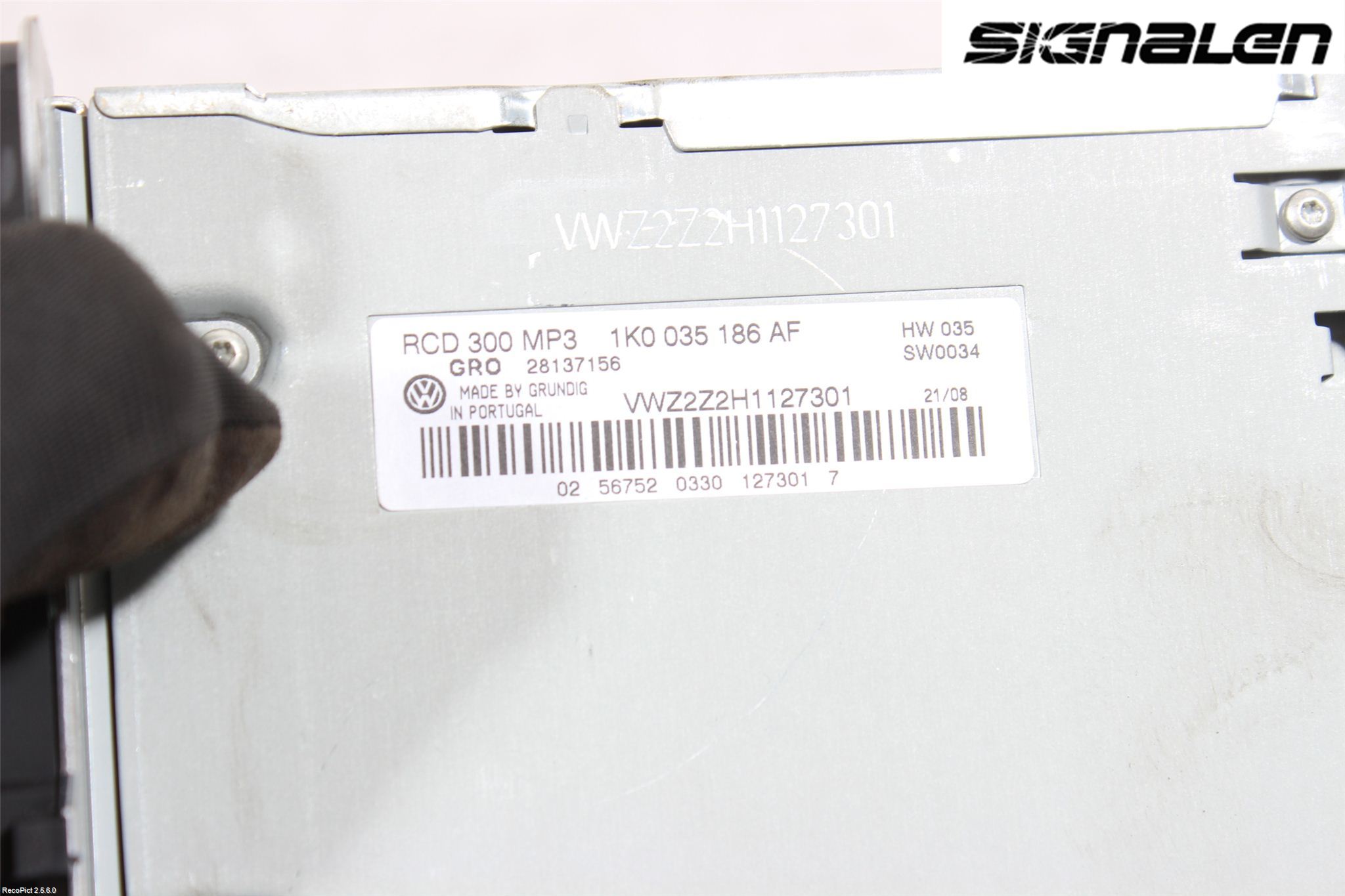 Volkswagen VW GOLF V 04-09 Stereo Radio