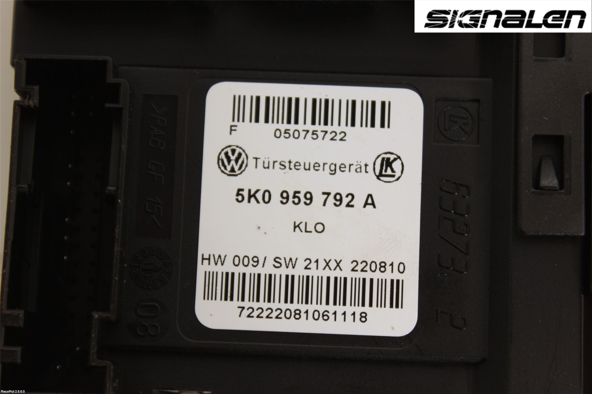 Volkswagen VW GOLF PLUS/CROSS GOLF 04-14 Vindusheismotor