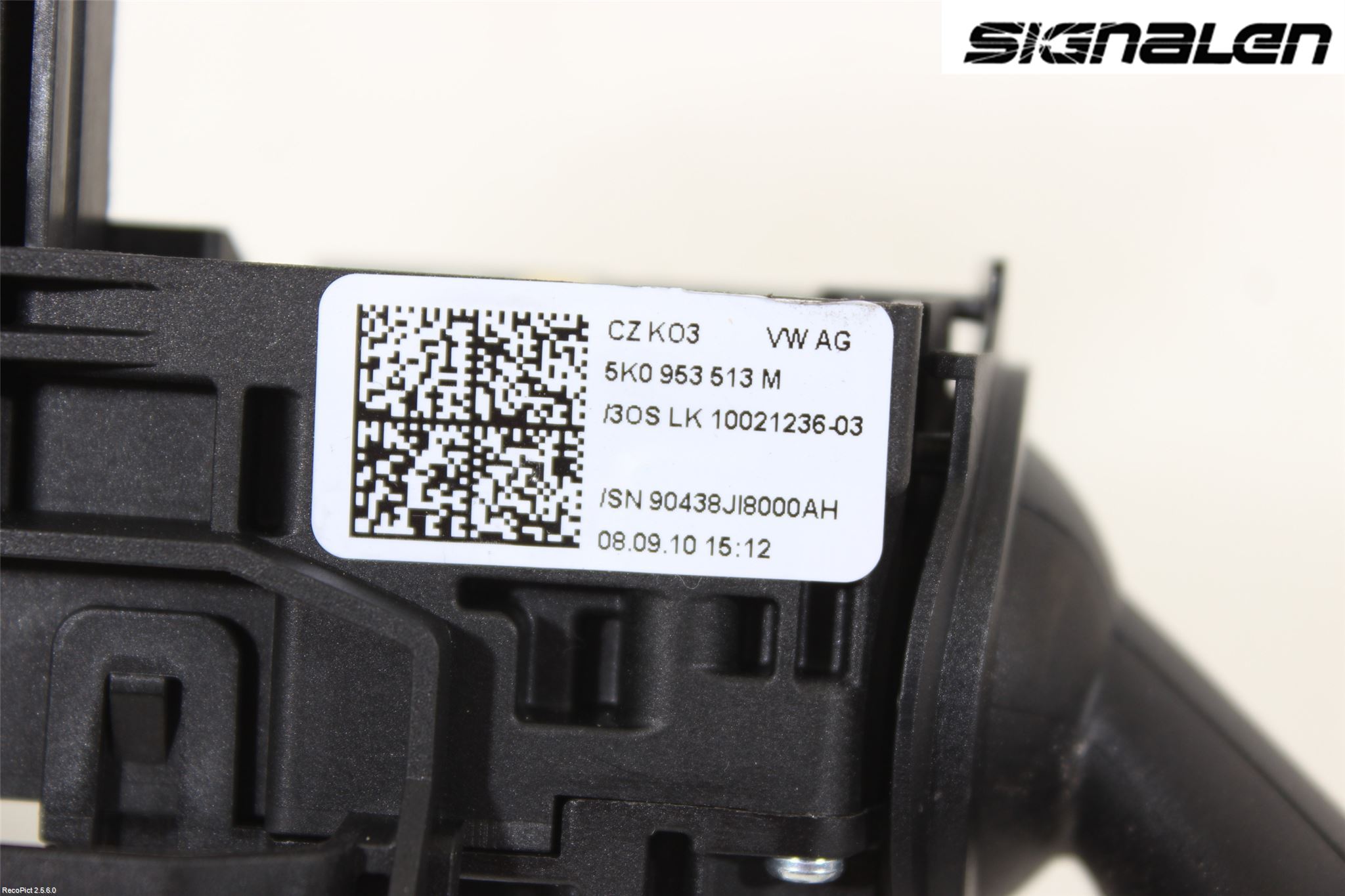 Volkswagen VW GOLF PLUS/CROSS GOLF 04-14 Bryter Ratt Kombi H Og V