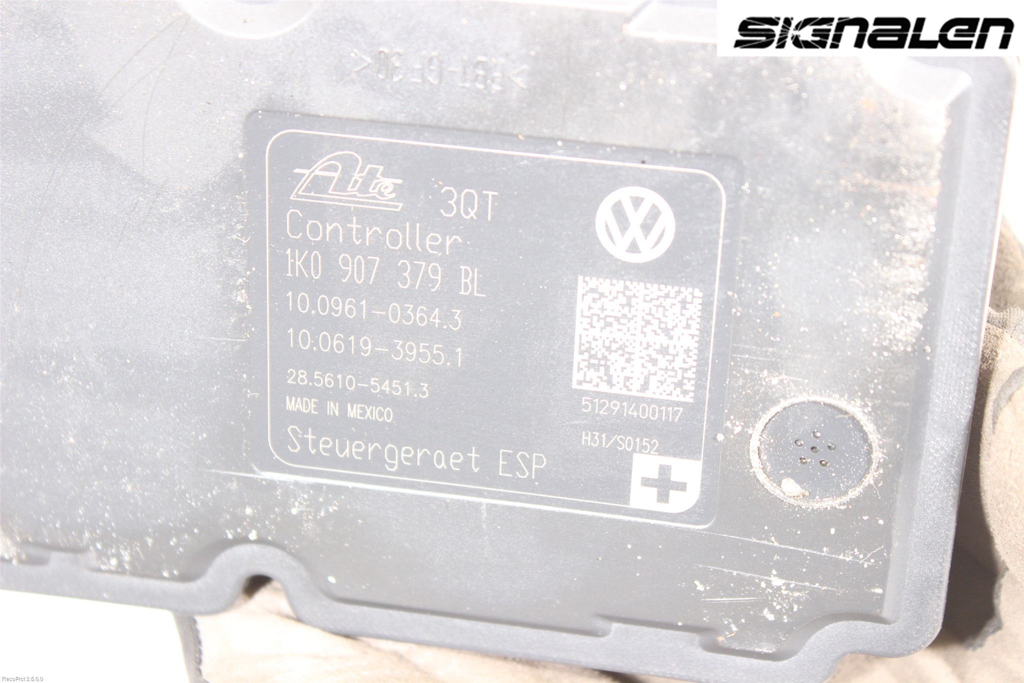 Volkswagen VW GOLF VI 09-13 Abs Hydraulikkaggregat