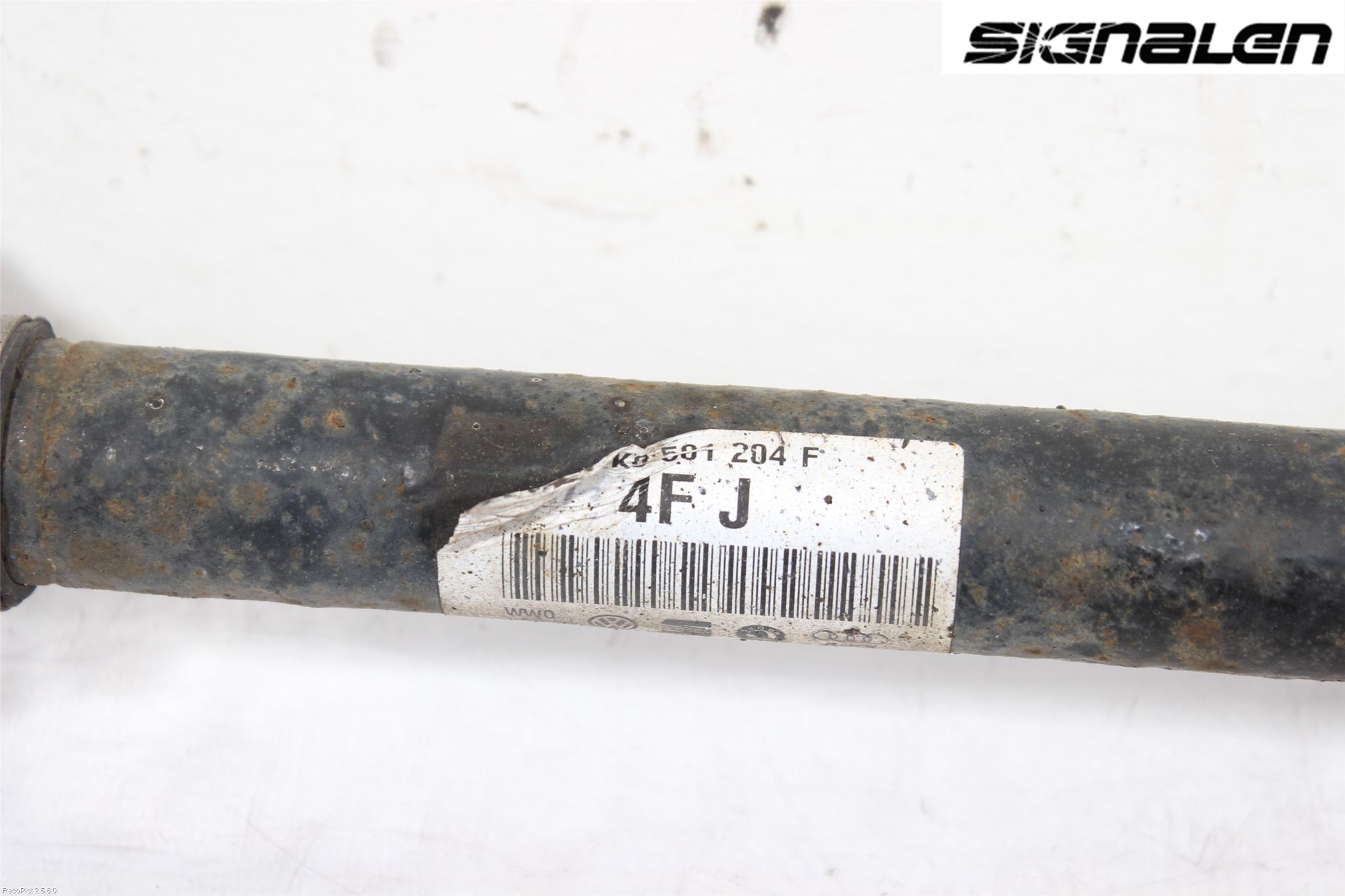 Volkswagen VW GOLF VI 09-13 Drivaksel Bak Kompl Høyre