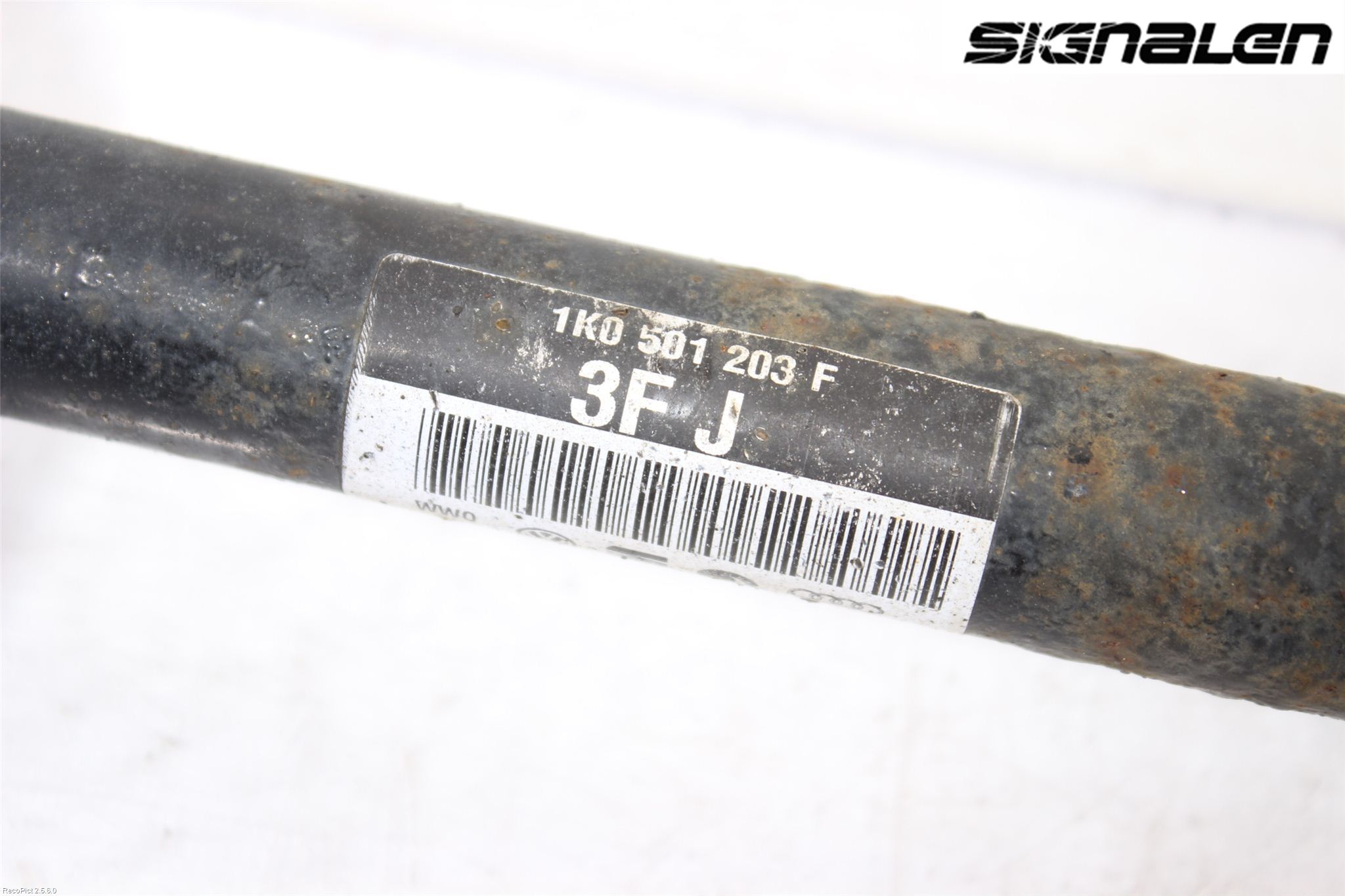 Volkswagen VW GOLF VI 09-13 Drivaksel Bak Kompl Venstre