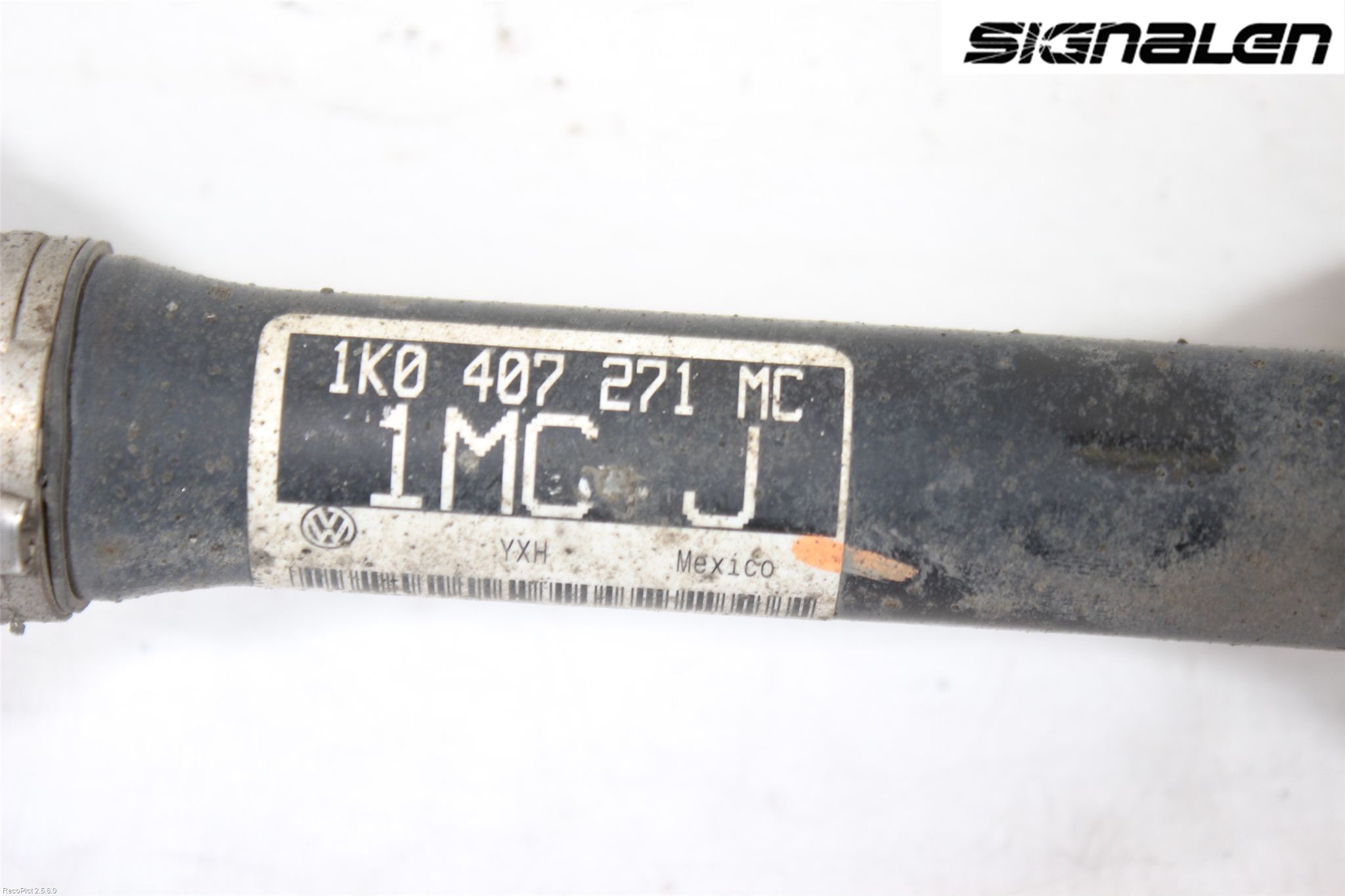 Volkswagen VW GOLF VI 09-13 Drivaksel Foran Kompl Venstre