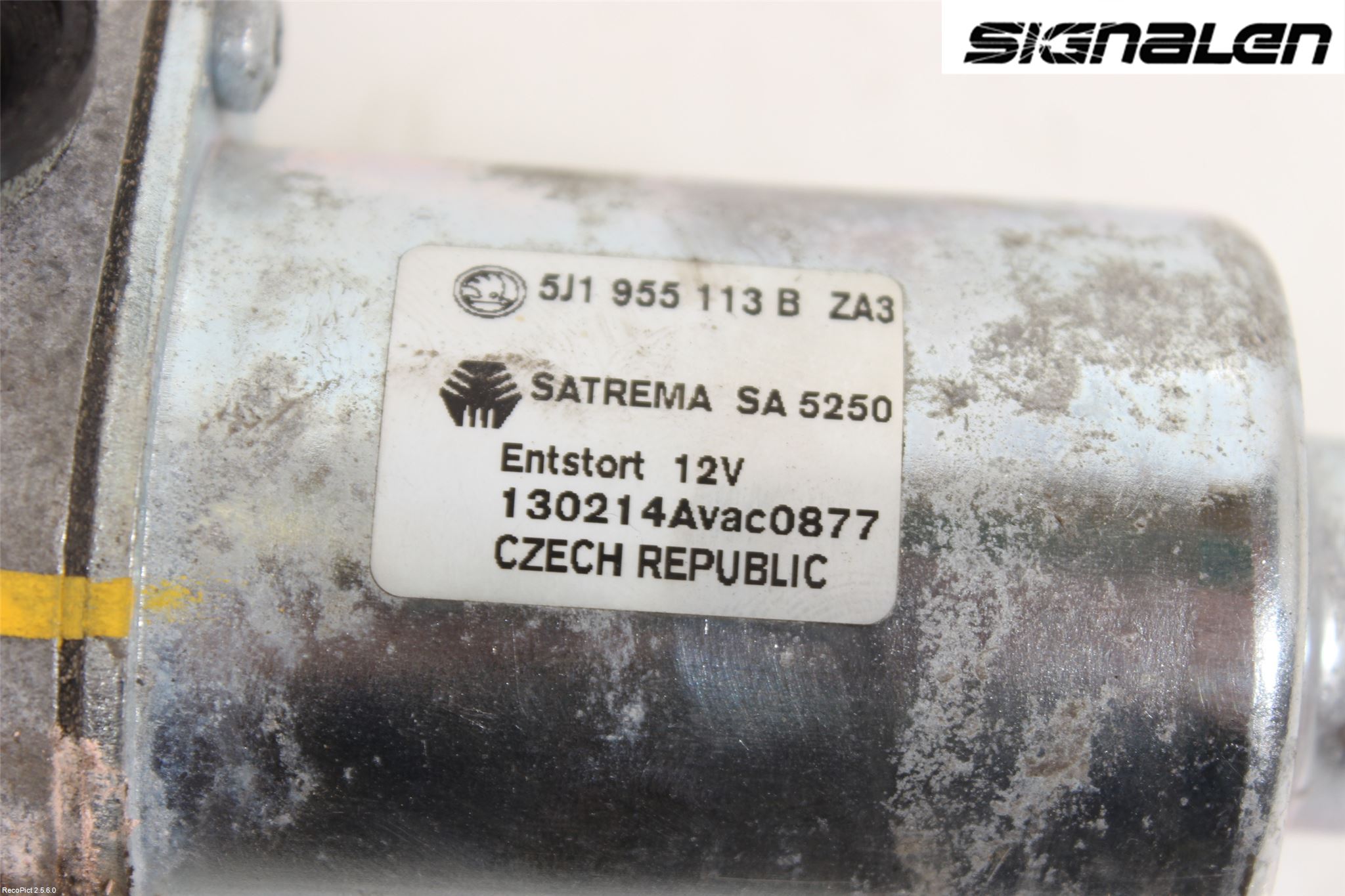 Skoda FABIA 07-14 Viskermotor Frontrute