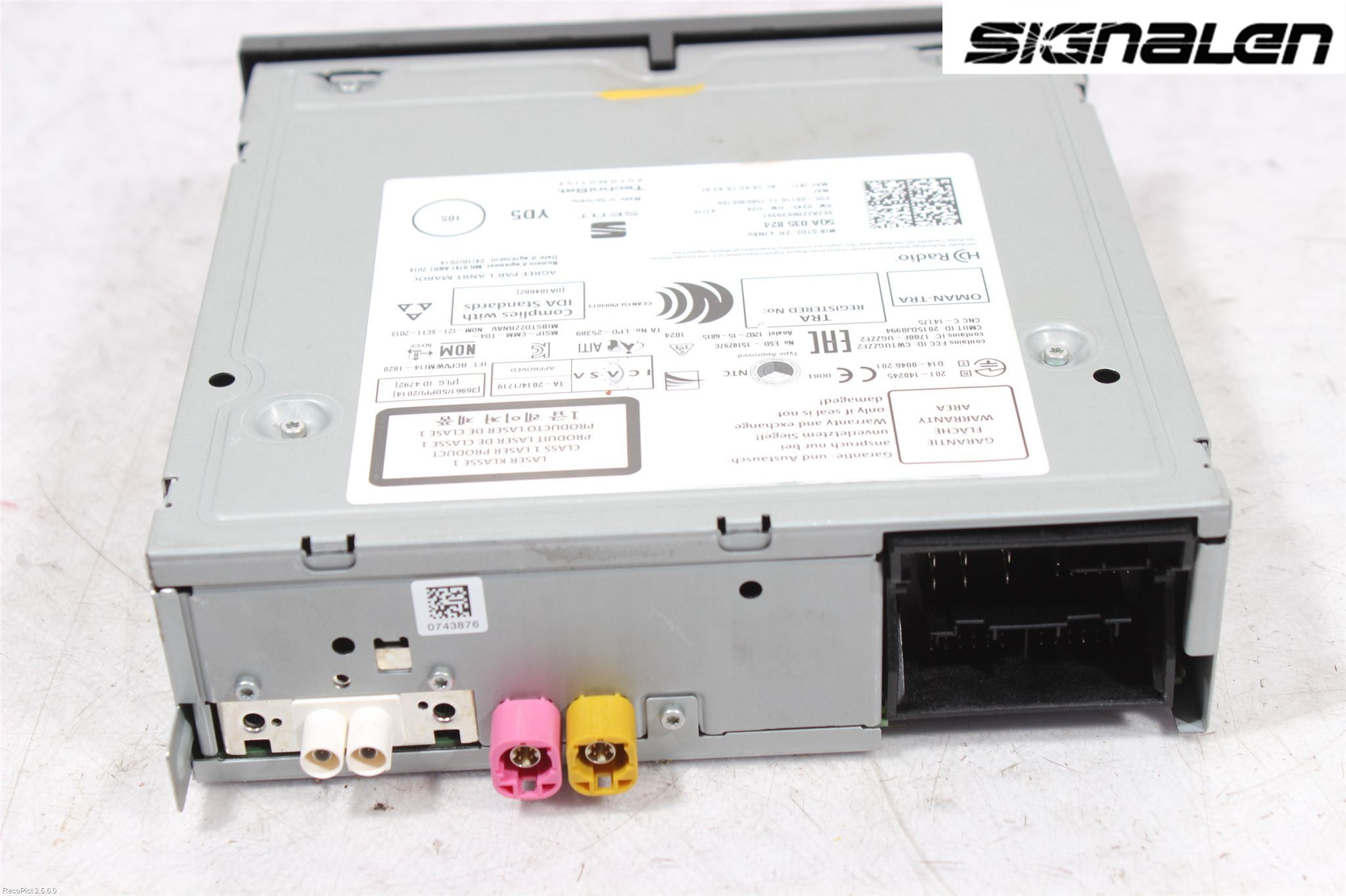 Seat IBIZA IV 08-16 Stereo Radio