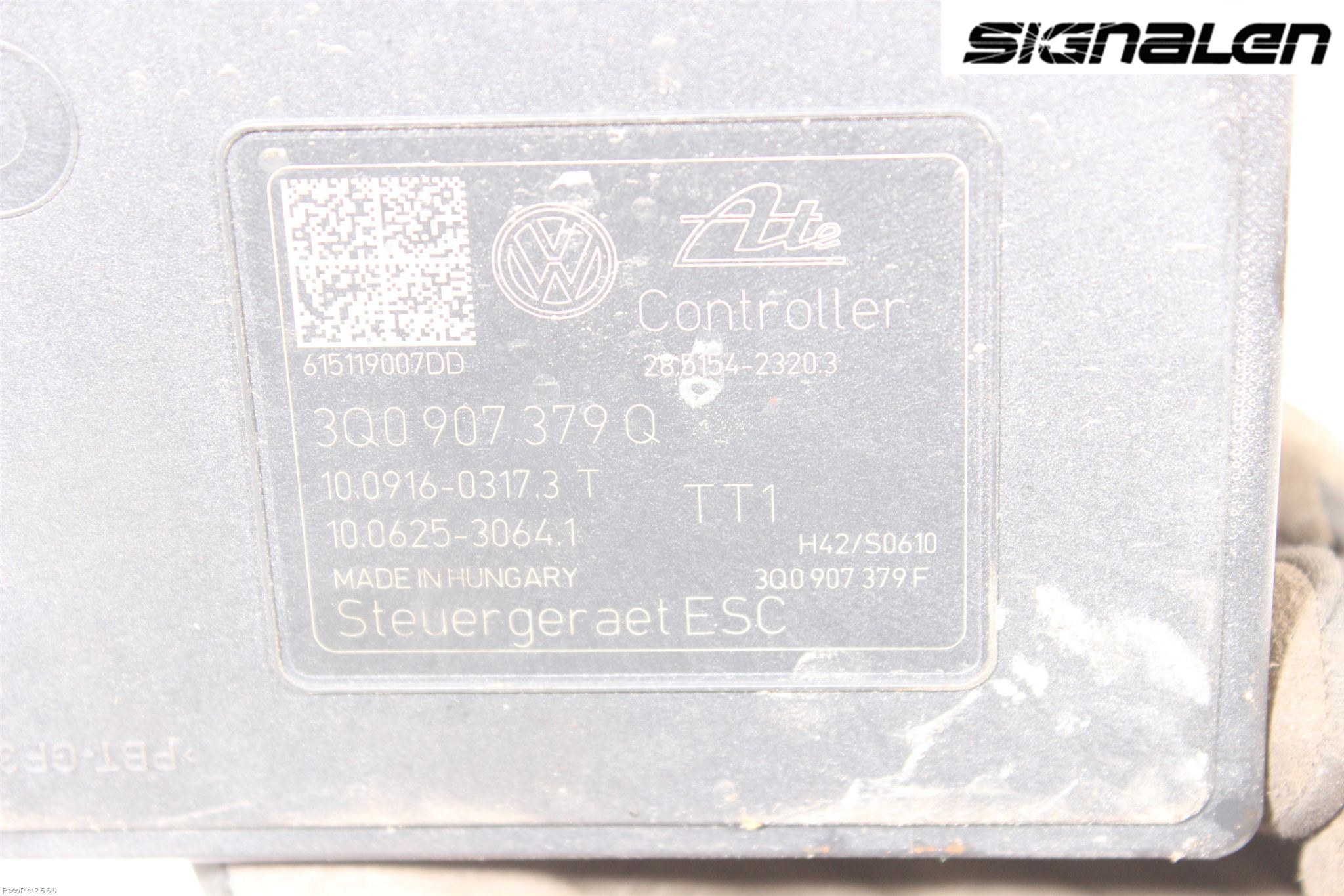 Volkswagen VW GOLF / E-GOLF VII 13-20 Abs Hydraulikkaggregat