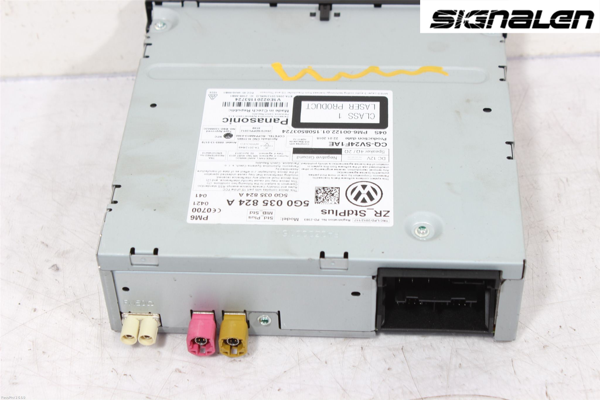 Volkswagen VW GOLF / E-GOLF VII 13-20 Stereo Radio