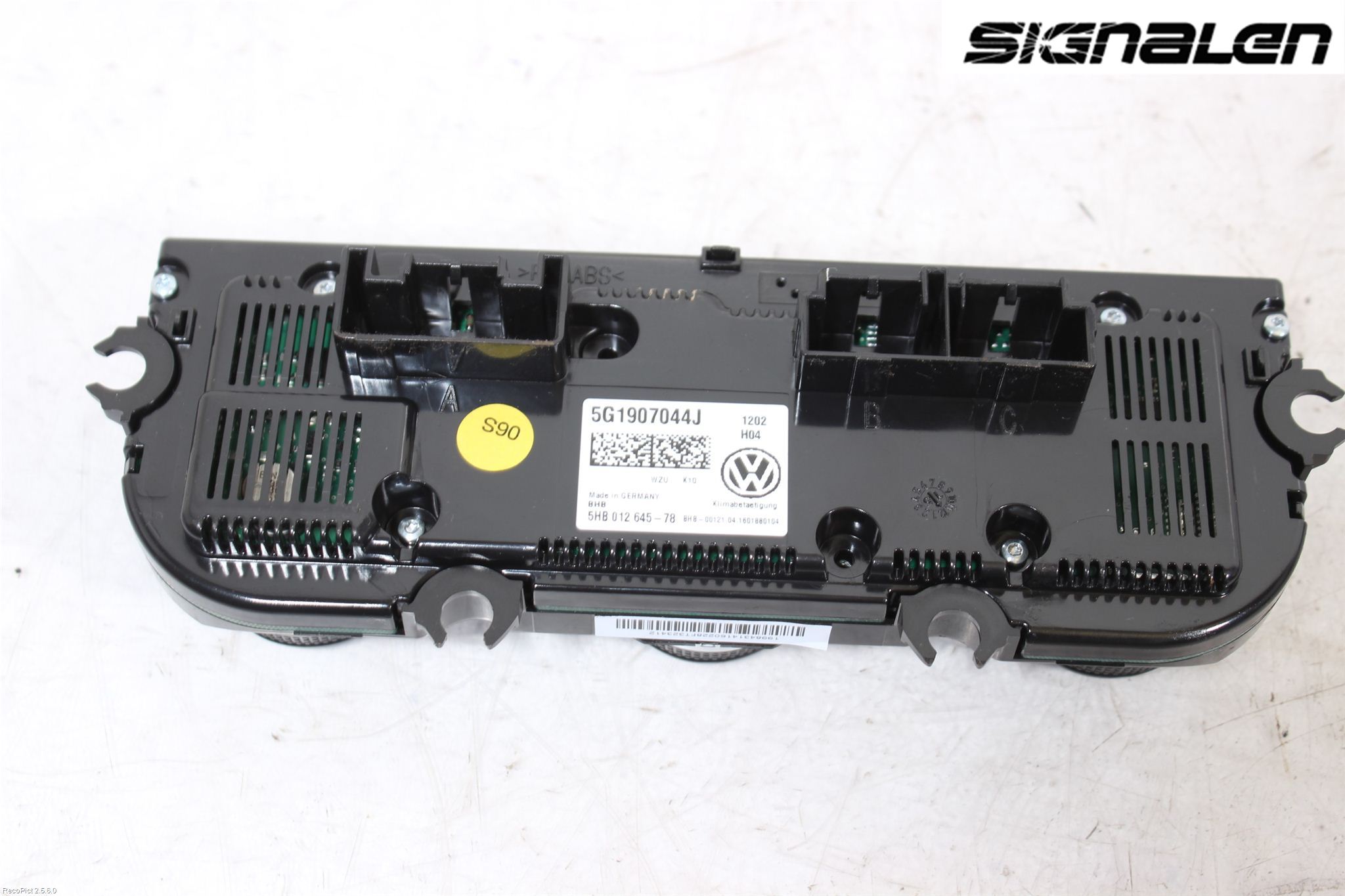Volkswagen VW PASSAT 15-19 Varme Ac Betjening-Display