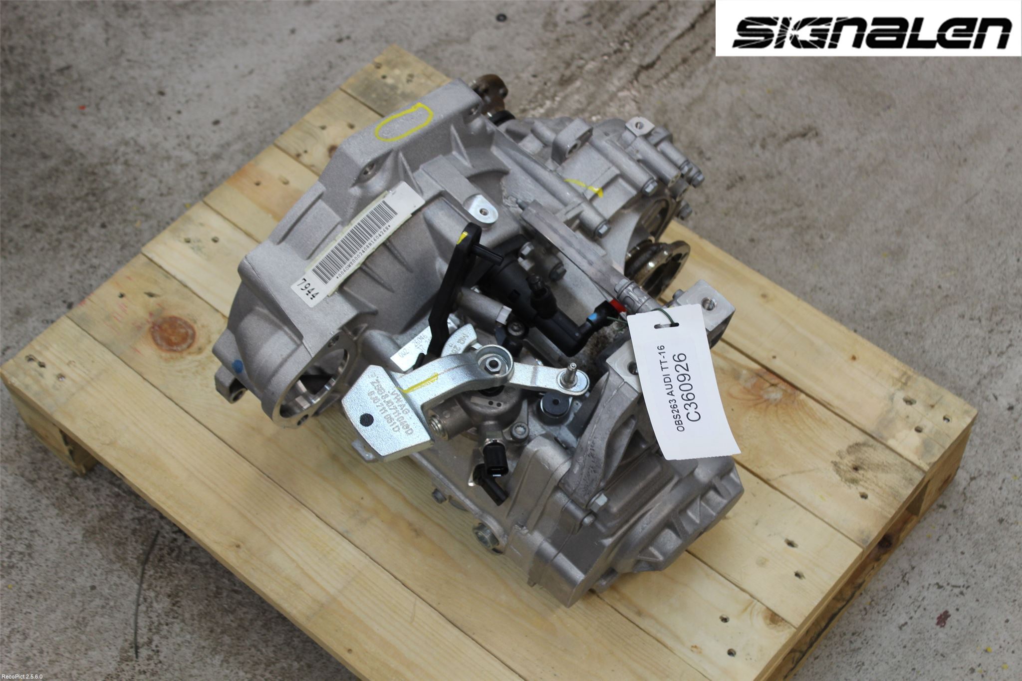 Audi TT/TTS/TT RS 15- Gearkasse 6 Trinn