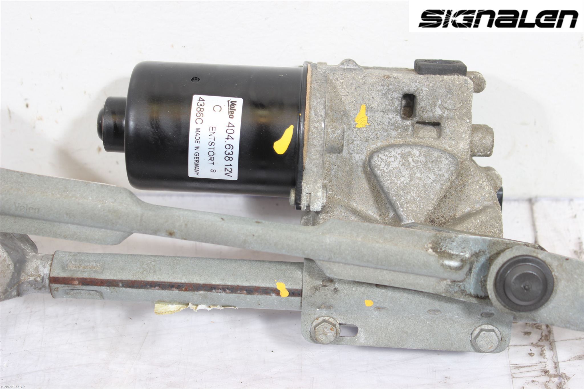 Peugeot 307     05-08 Viskermotor Frontrute