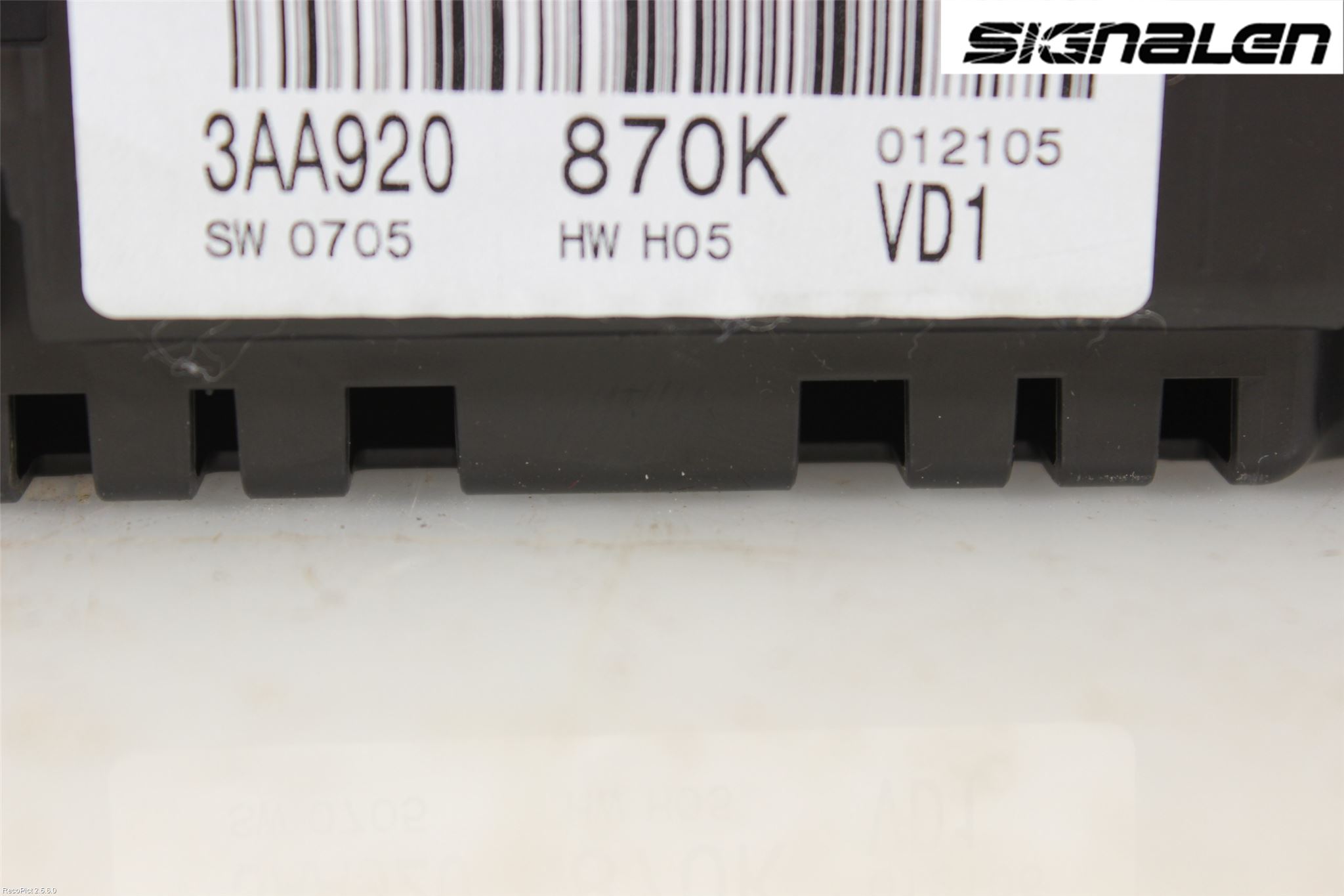 Volkswagen VW PASSAT 11-14 Instr Kombinert