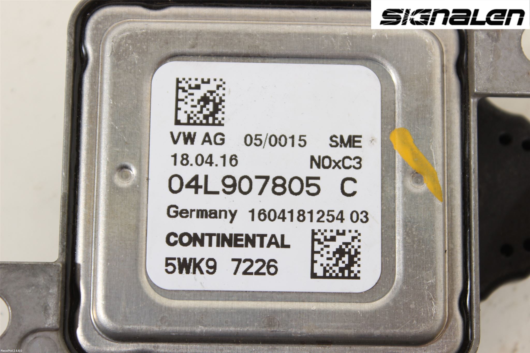 Volkswagen VW PASSAT 15-19 Inns Lambdasonde
