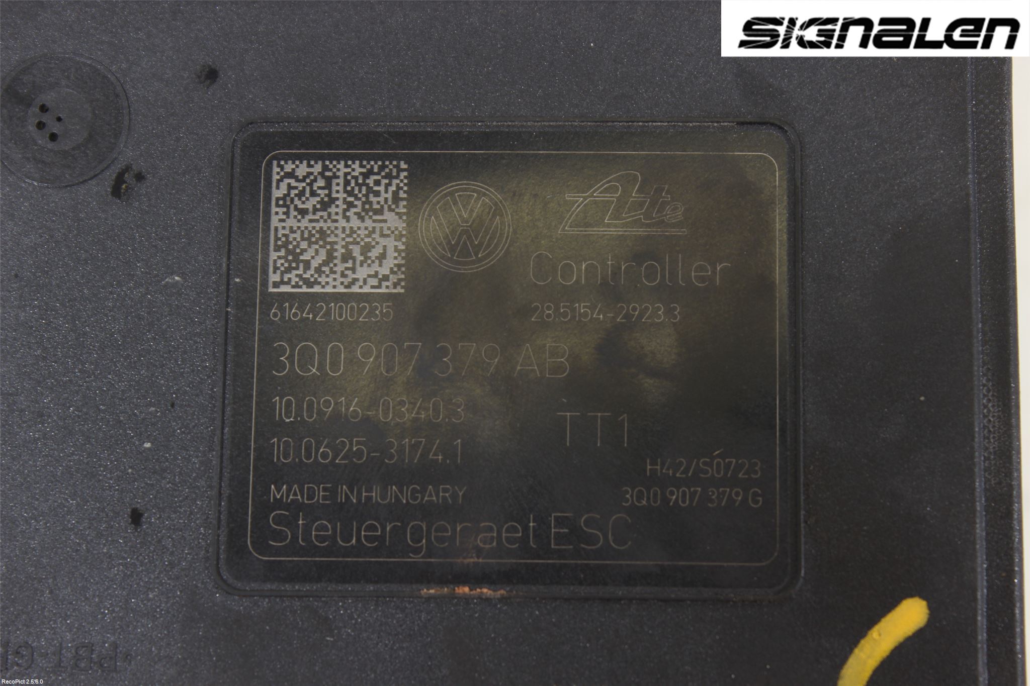 Volkswagen VW PASSAT 15-19 Abs Hydraulikkaggregat
