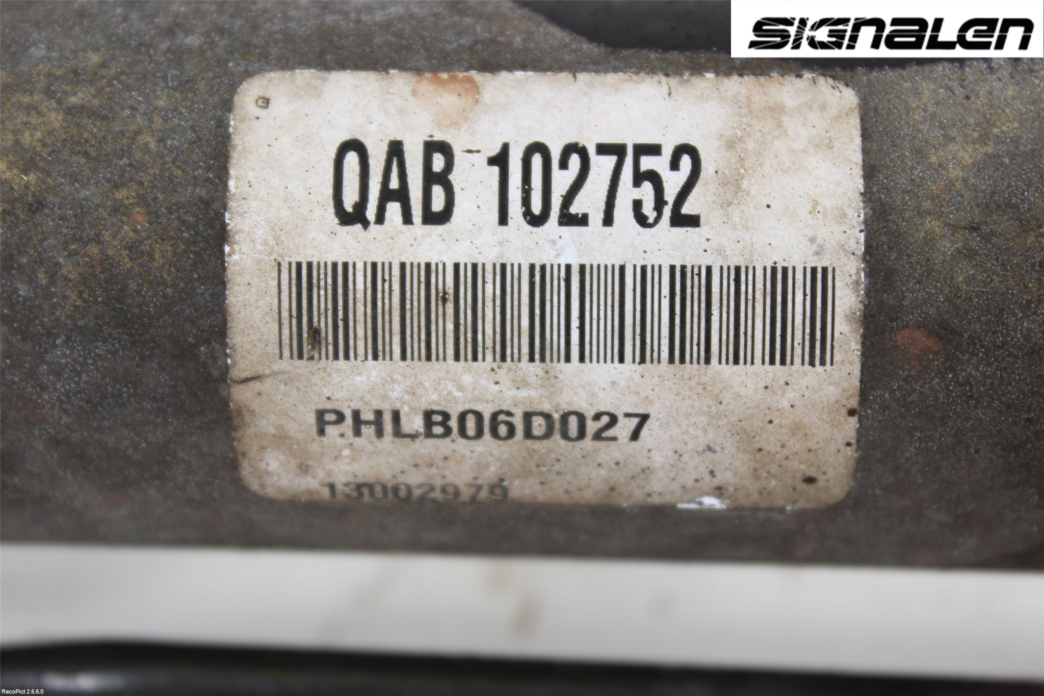 Rover 75 Servo Snekke - Tannstang