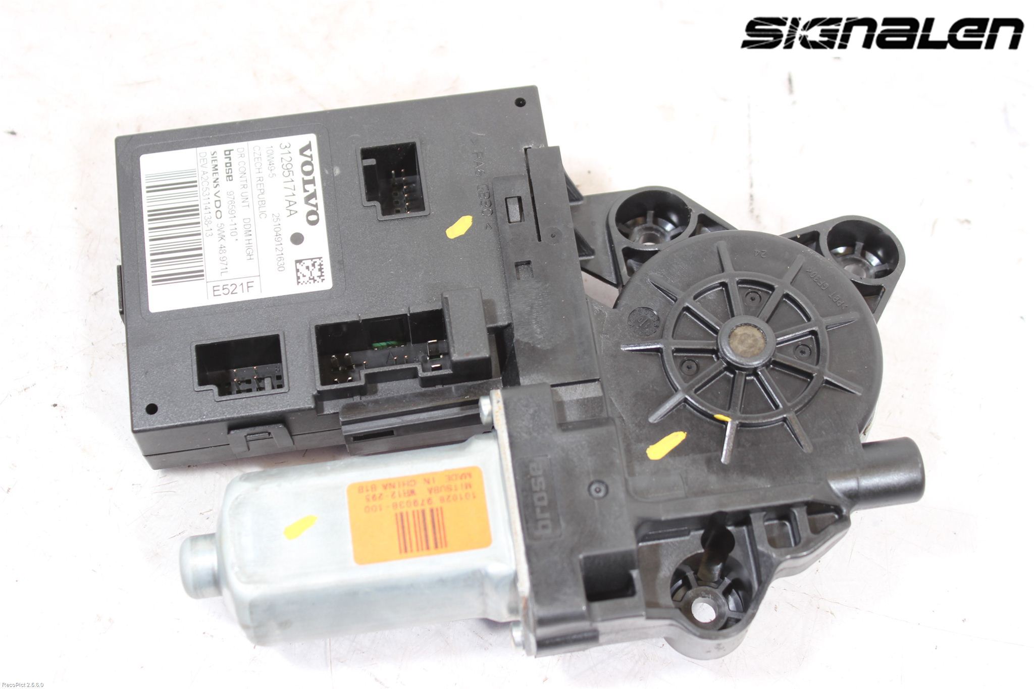 Volvo C30 10-13 Vindusheismotor