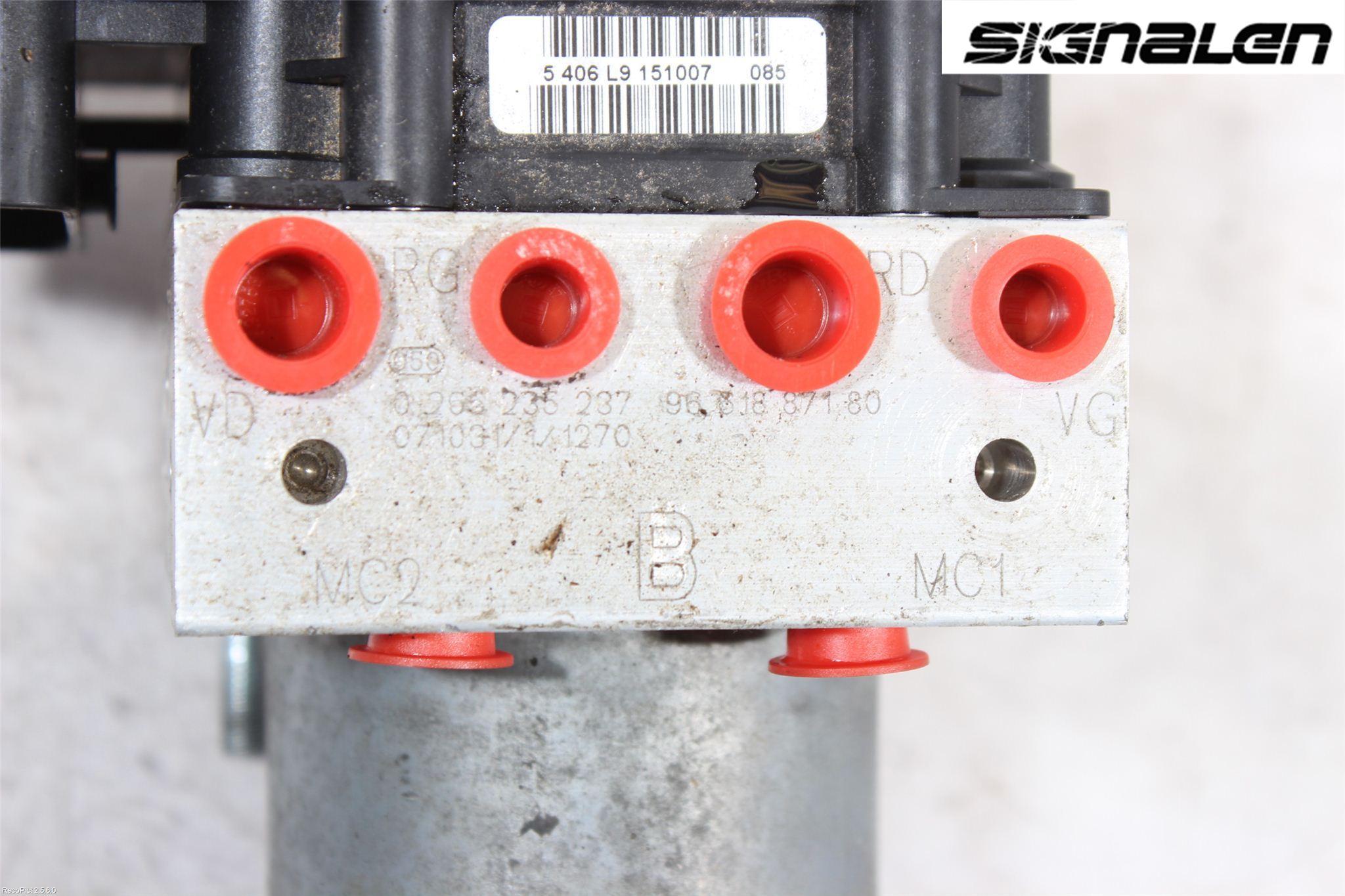 Peugeot 307     05-08 Abs Hydraulikkaggregat