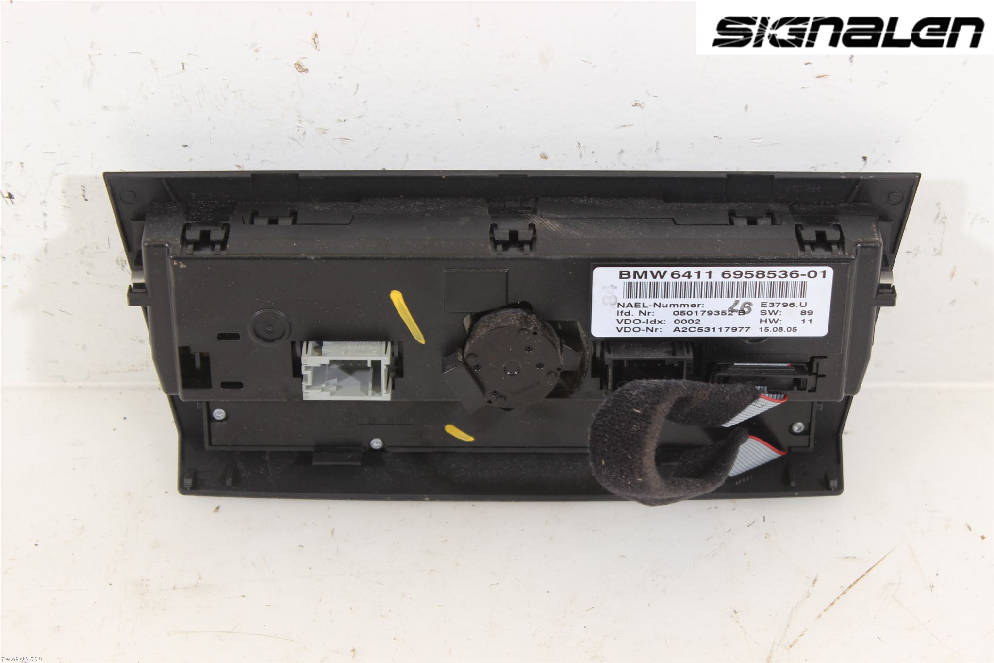 BMW 3 E90/91 SED/TOU 05-12 Varme Ac Betjening-Display