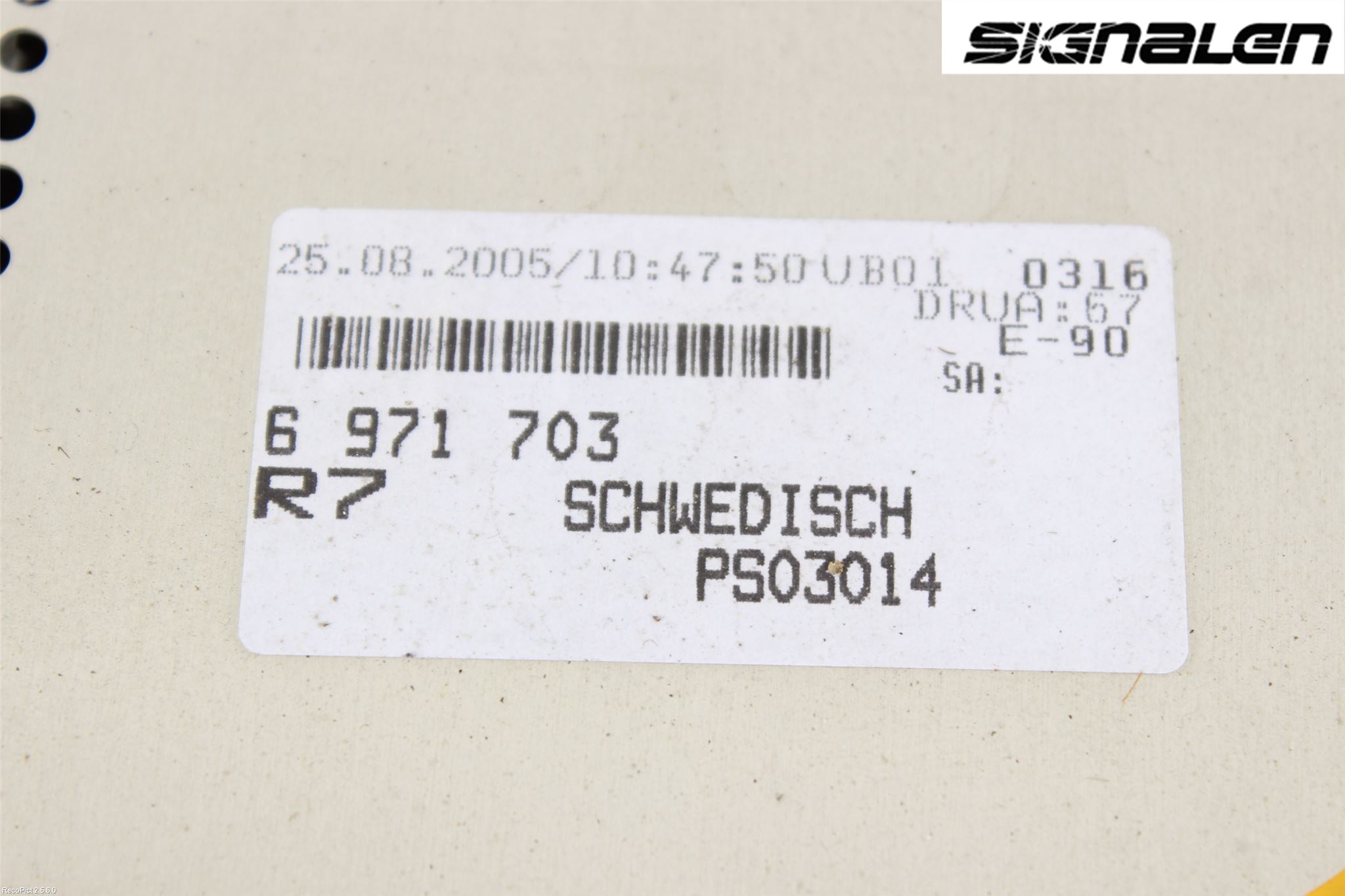 BMW 3 E90/91 SED/TOU 05-12 Stereo Radio