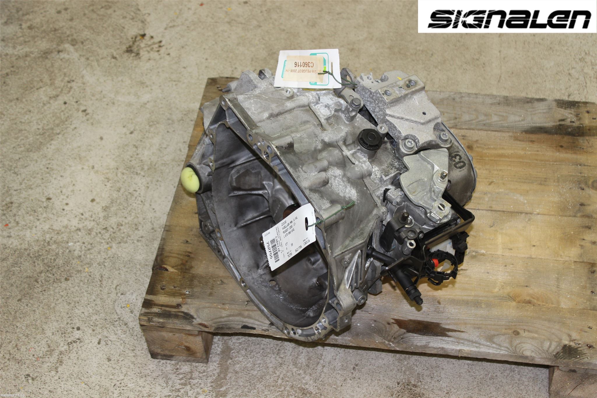 Peugeot 2008 13-20 Gearkasse 6 Trinn