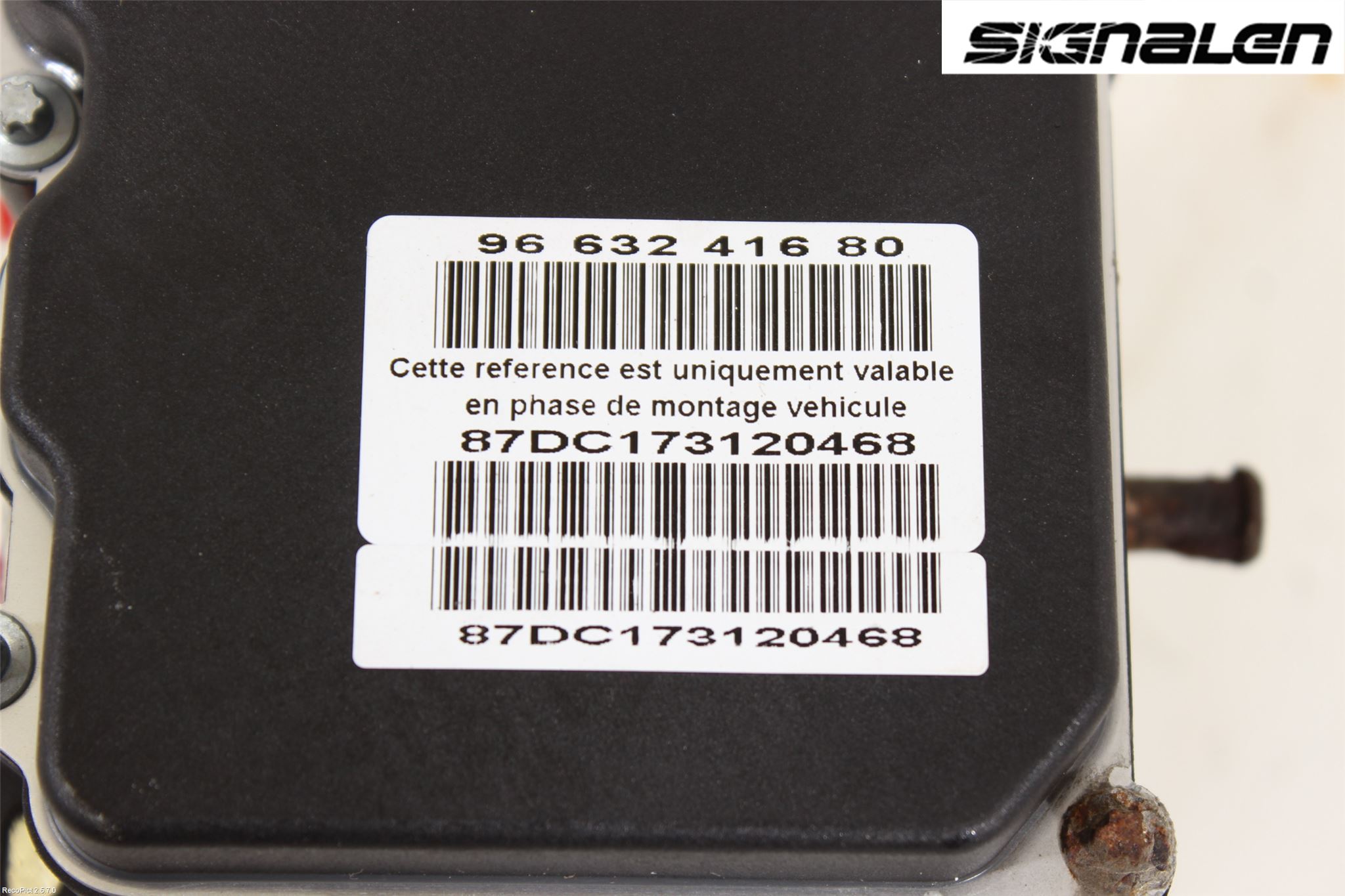 Peugeot 307     05-08 Abs Hydraulikkaggregat