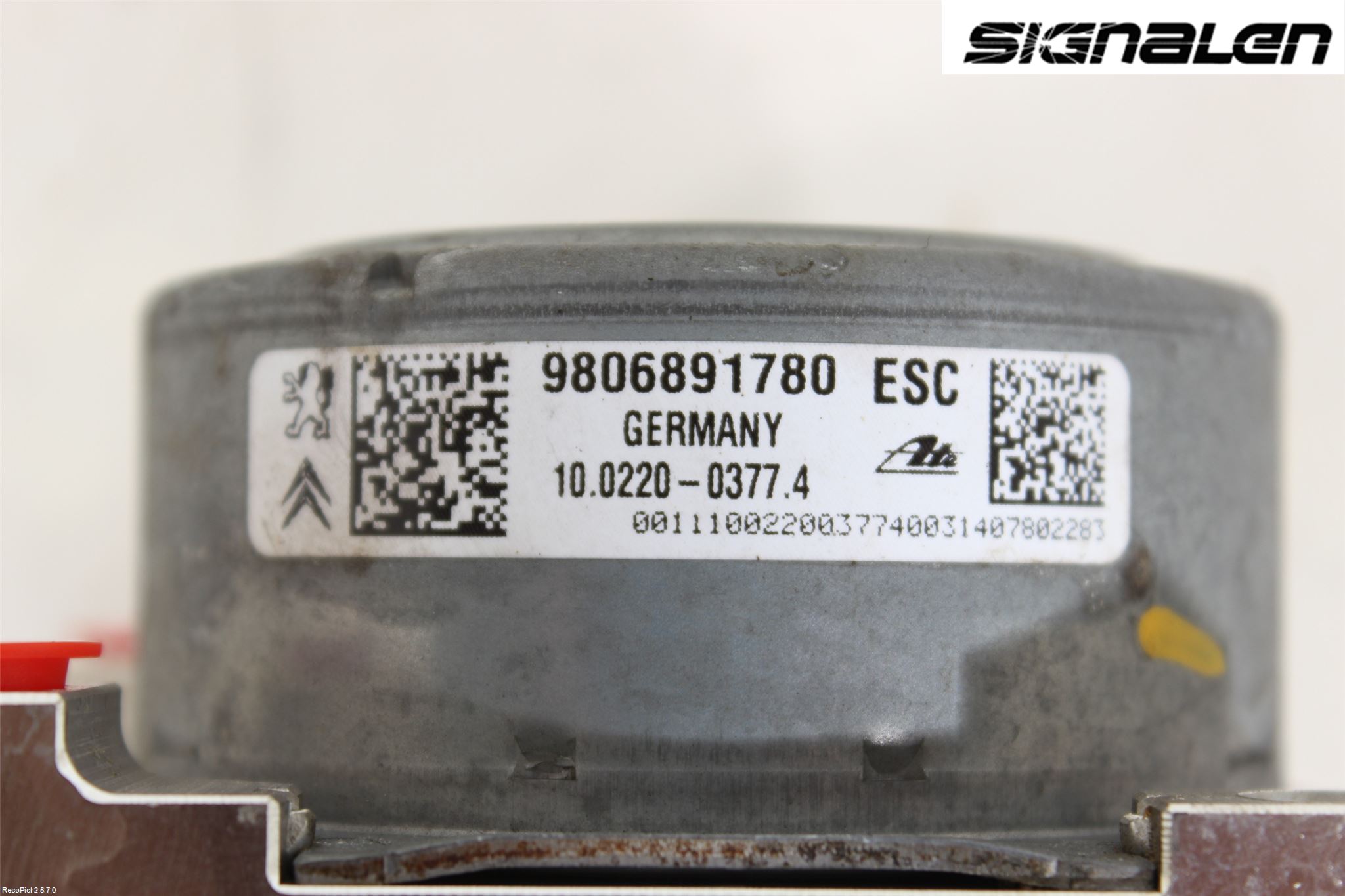 Peugeot 208 12-15 Abs Hydraulikkaggregat