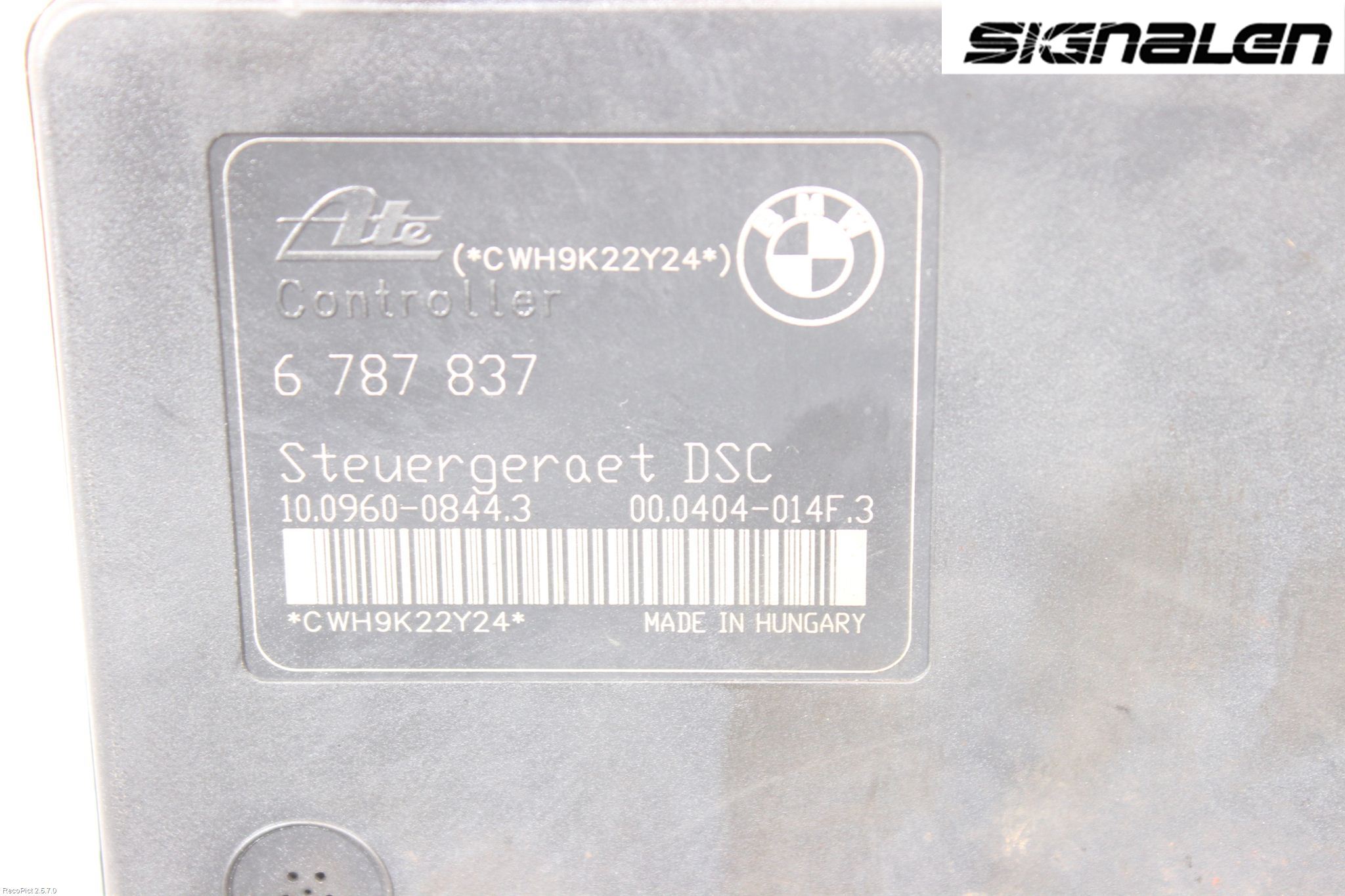 BMW 3 E90/91 SED/TOU 05-12 Abs Hydraulikkaggregat
