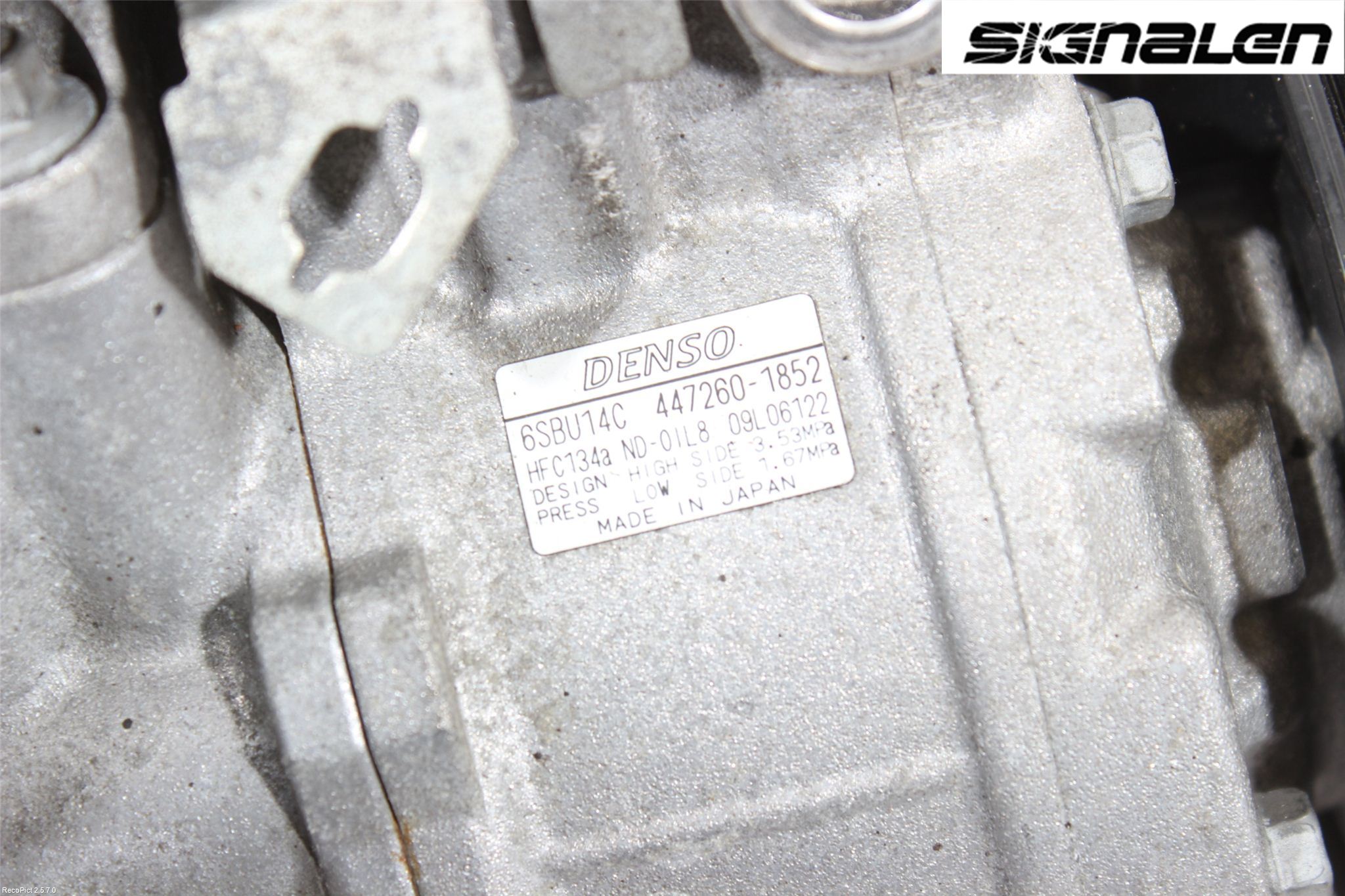 BMW 3 E90/91 SED/TOU 05-12 Varme Ac Kompressor