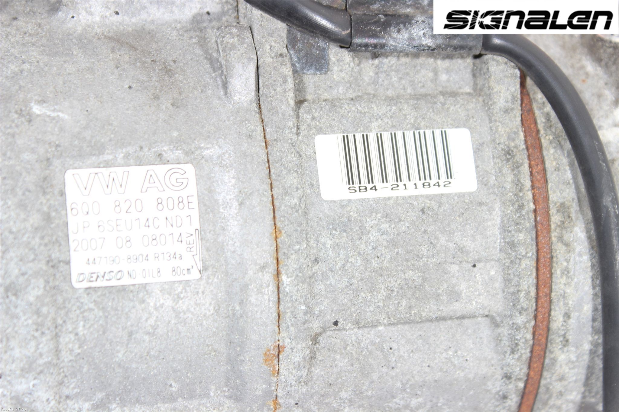 Volkswagen VW POLO 05-09 Varme Ac Kompressor