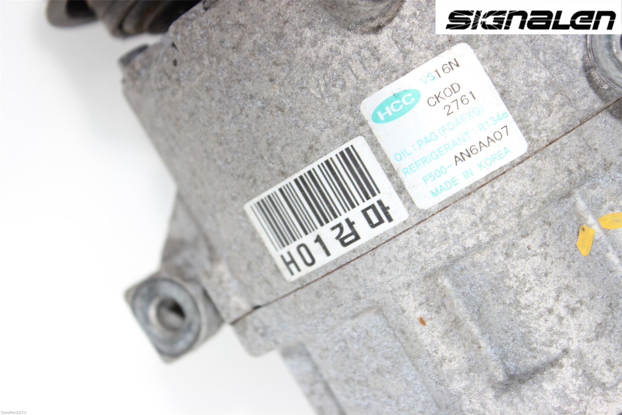 Hyundai i30 FD 07-12 Varme Ac Kompressor