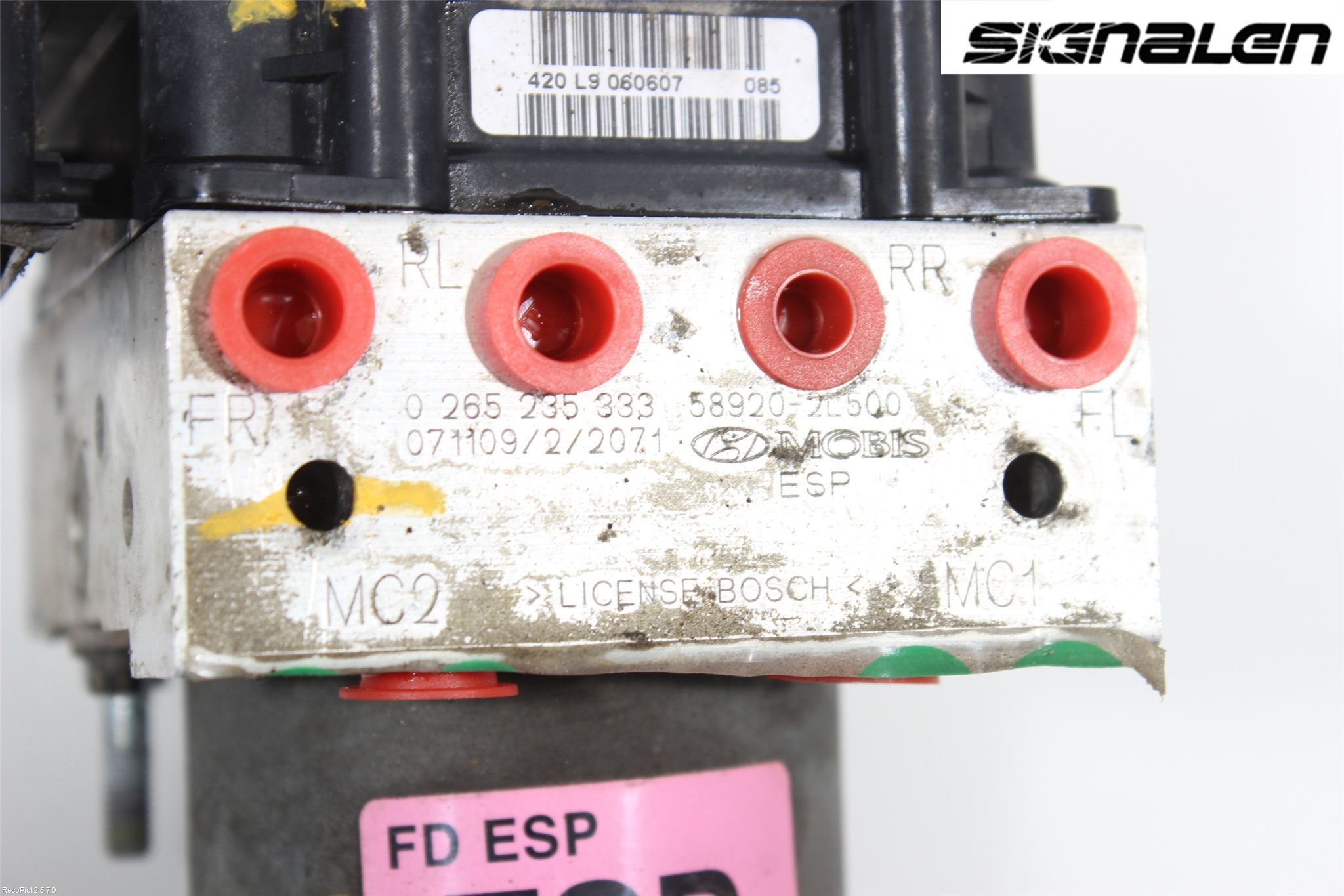 Hyundai i30 FD 07-12 Abs Hydraulikkaggregat