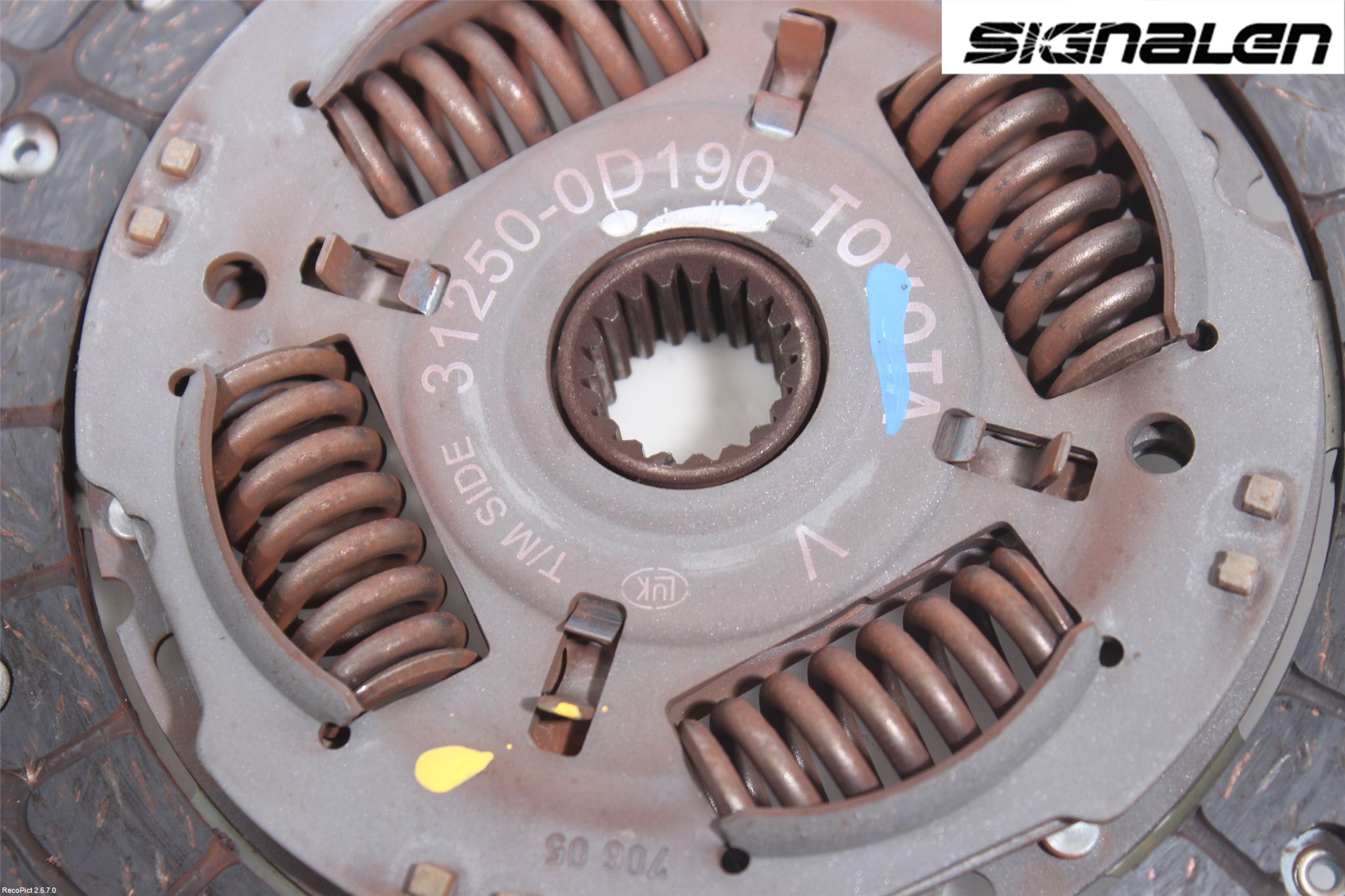 Toyota YARIS XP130 12-14 Clutch Lamell