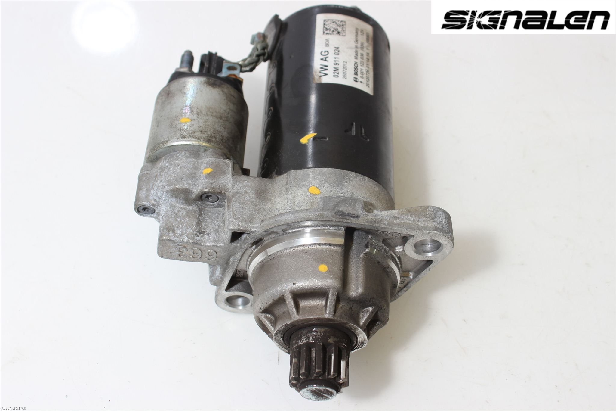 Volkswagen VW GOLF VI 09-13 Startmotor Diesel