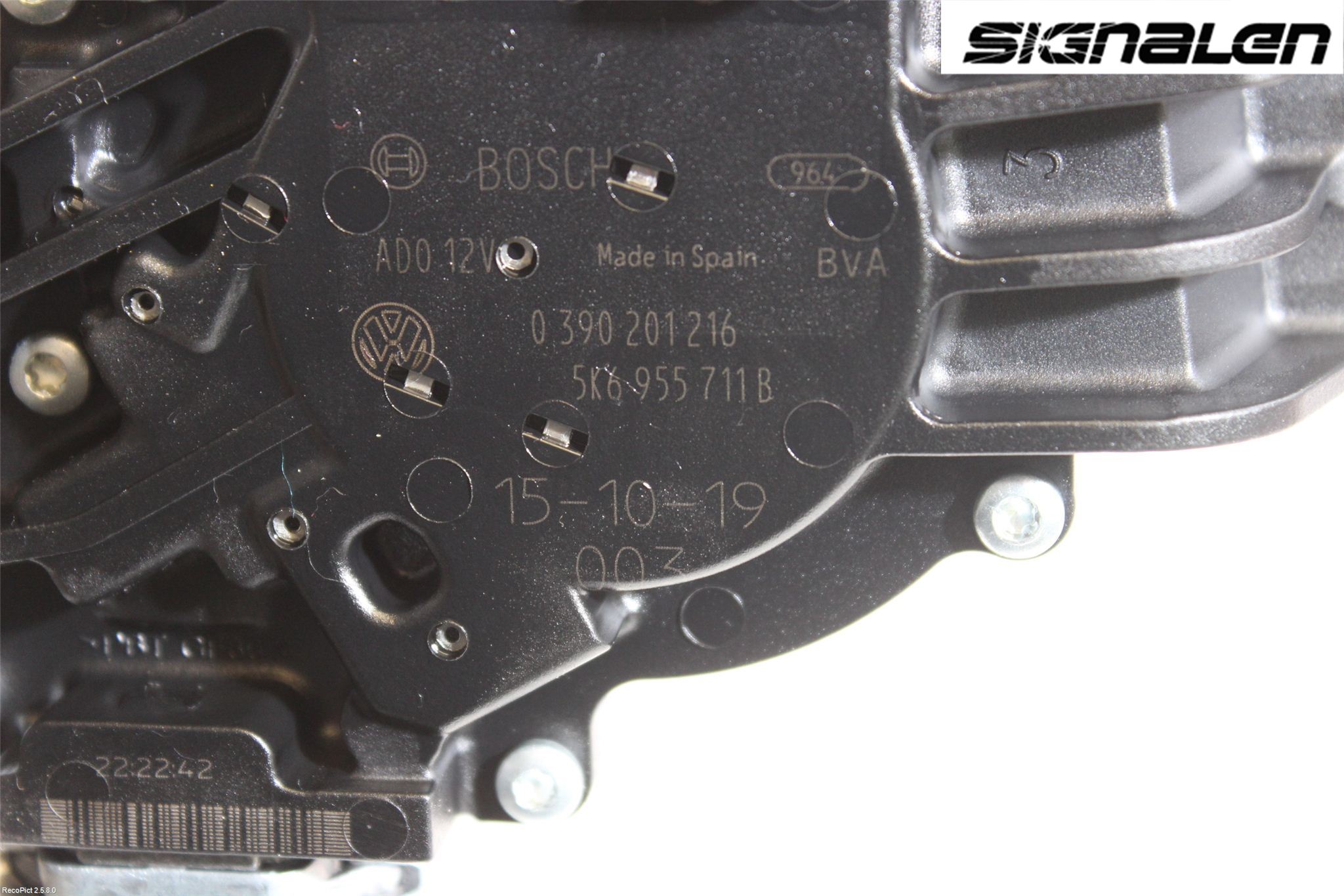Volkswagen VW POLO 10-17 Viskermotor Frontrute