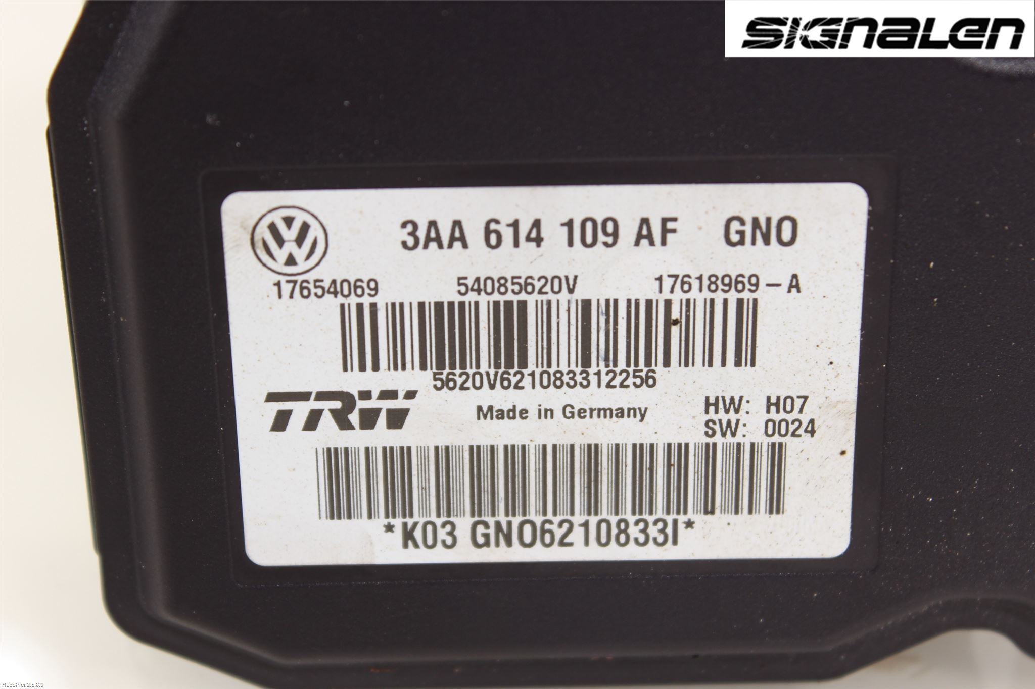 Volkswagen VW PASSAT 11-14 Abs Hydraulikkaggregat