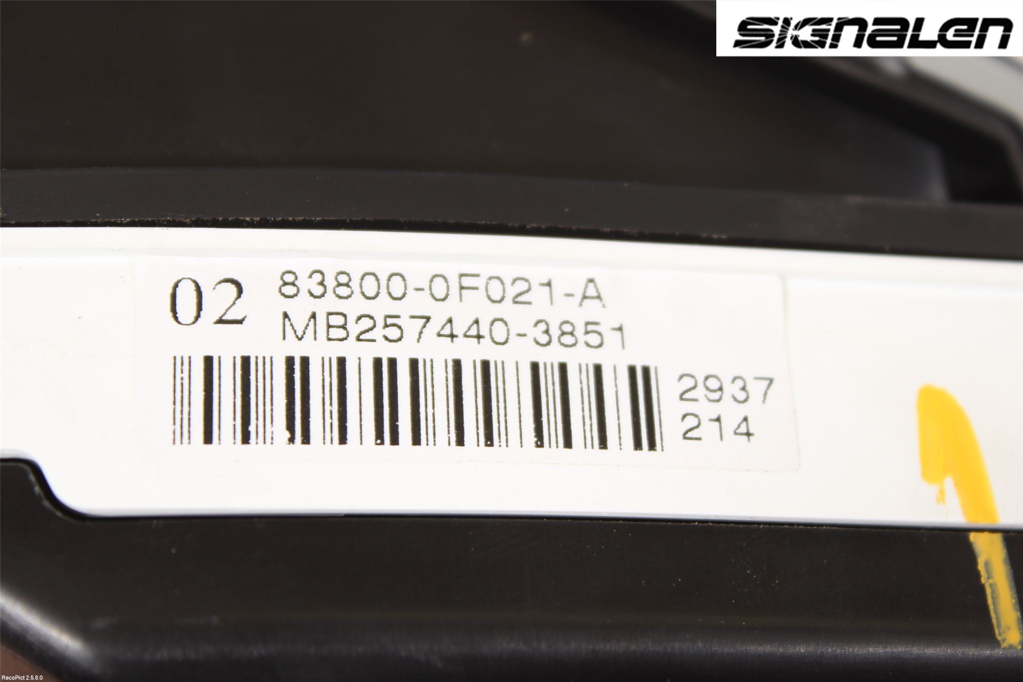 Toyota COROLLA VERSO 08-09 Instr Kombinert