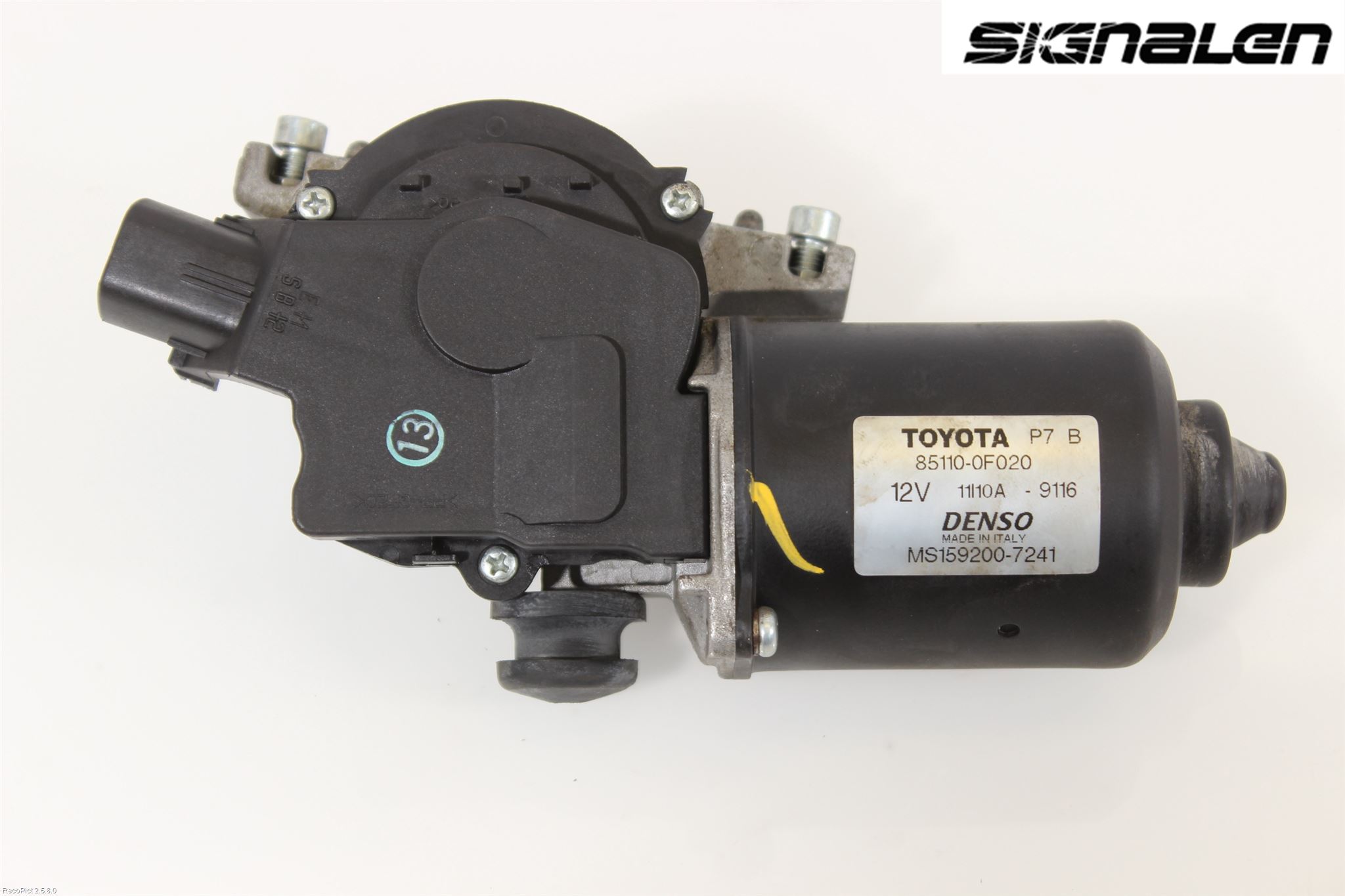 Toyota COROLLA VERSO 08-09 Viskermotor Frontrute