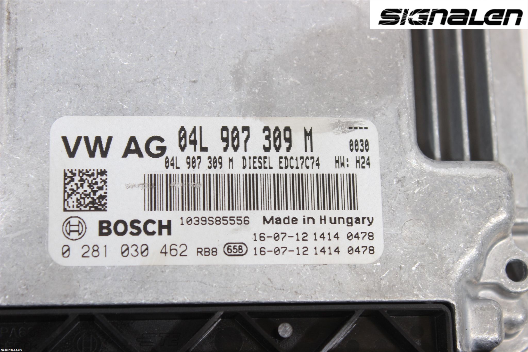 Volkswagen VW PASSAT 15-19 Styreenhet Innsprøytning