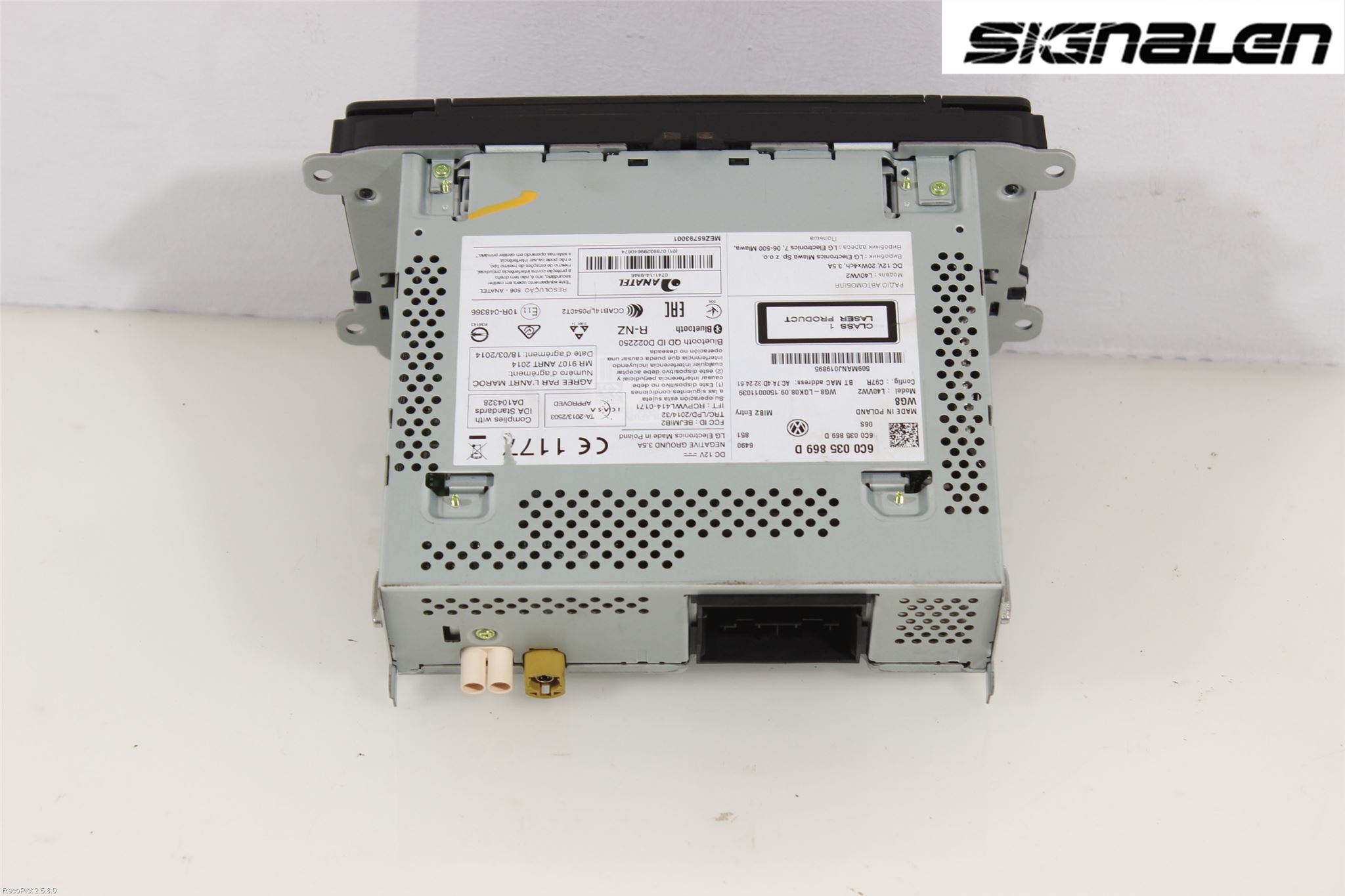 Volkswagen VW POLO 10-17 Stereo Radio