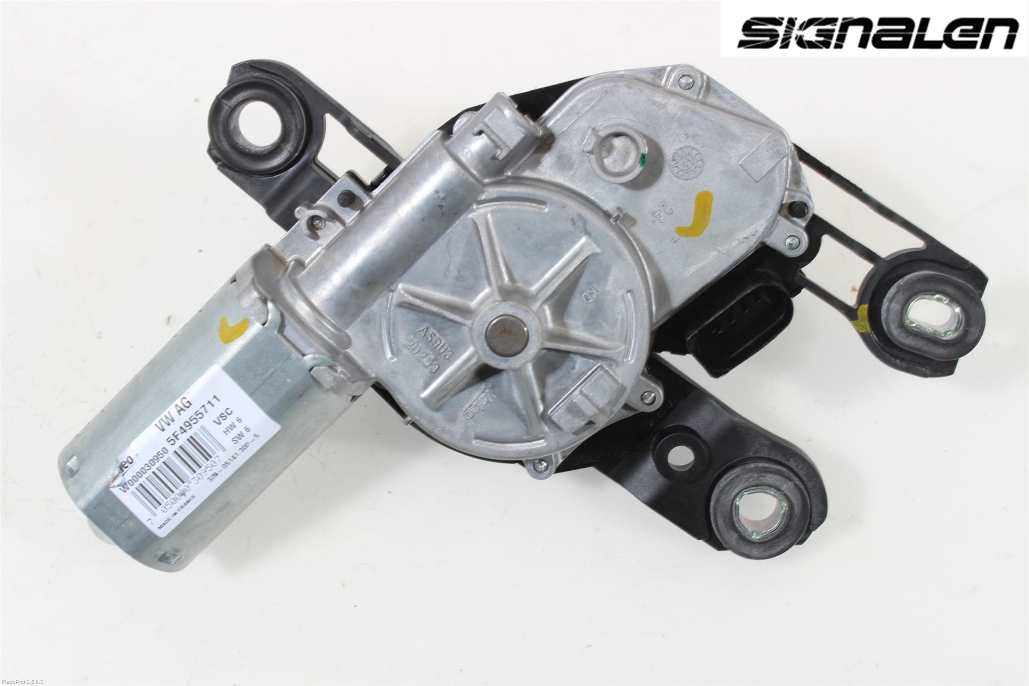 Skoda SUPERB 16-24 Viskermotor Bakluke