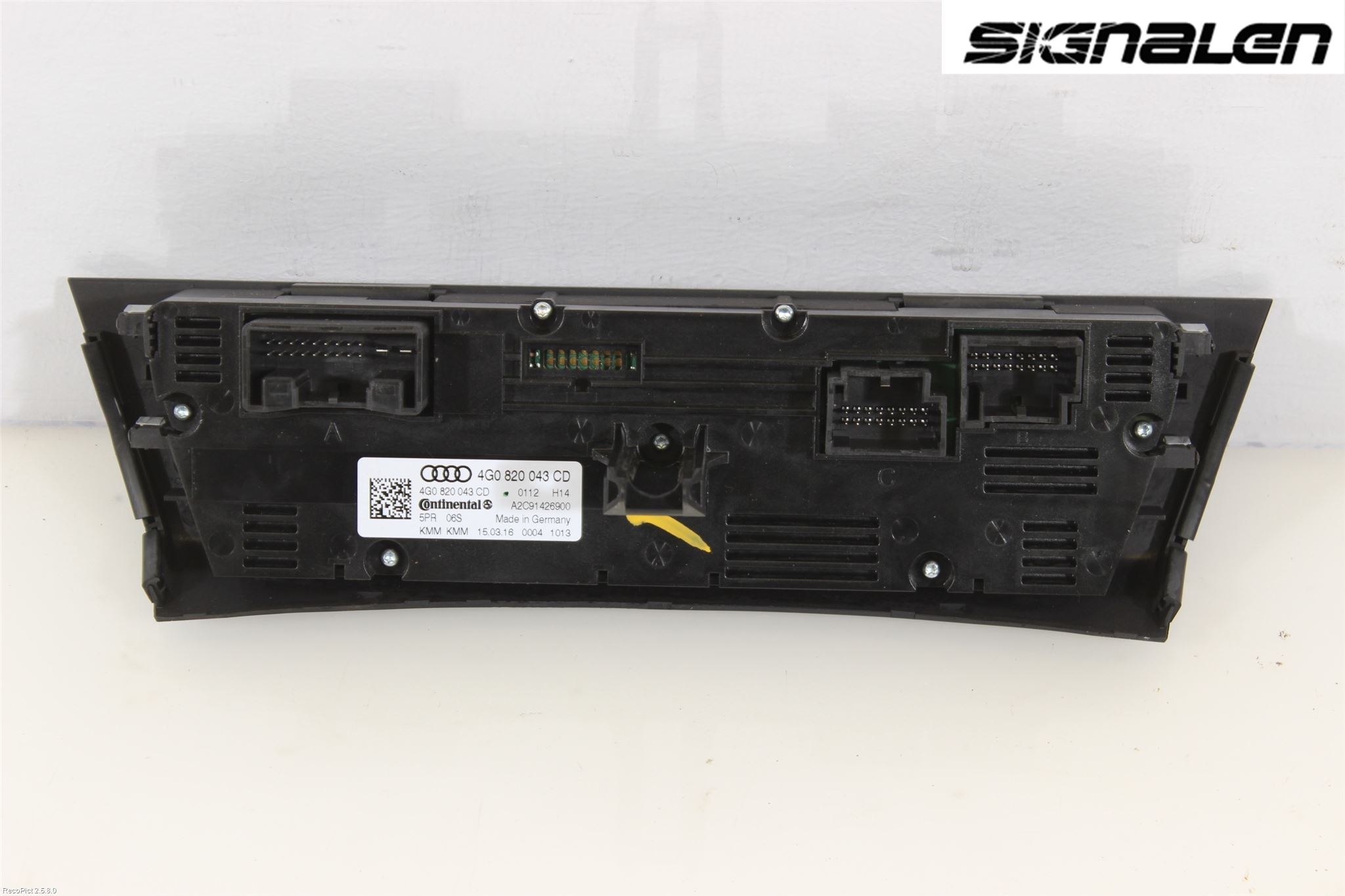 Audi A6 ALLROAD 12-18 Varme Ac Betjening-Display