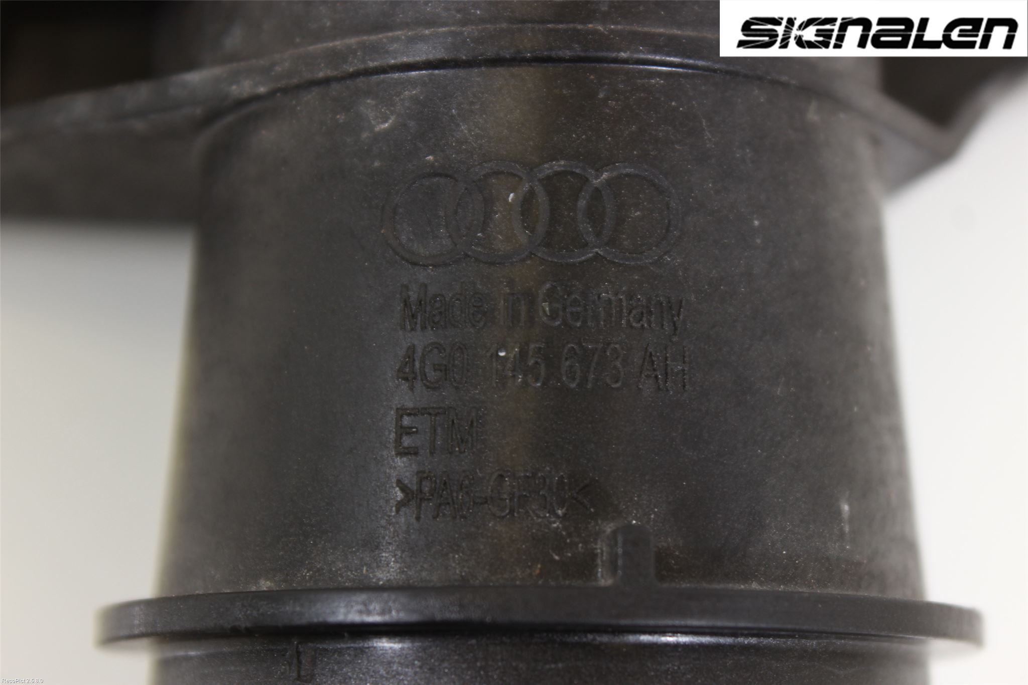 Audi A6 ALLROAD 12-18 Intercooler Rør-Slange