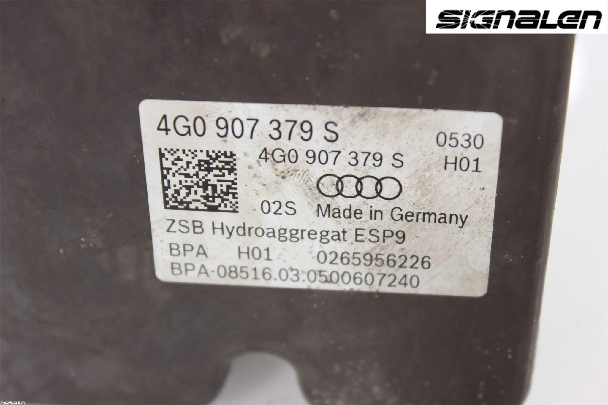 Audi A6 ALLROAD 12-18 Abs Hydraulikkaggregat