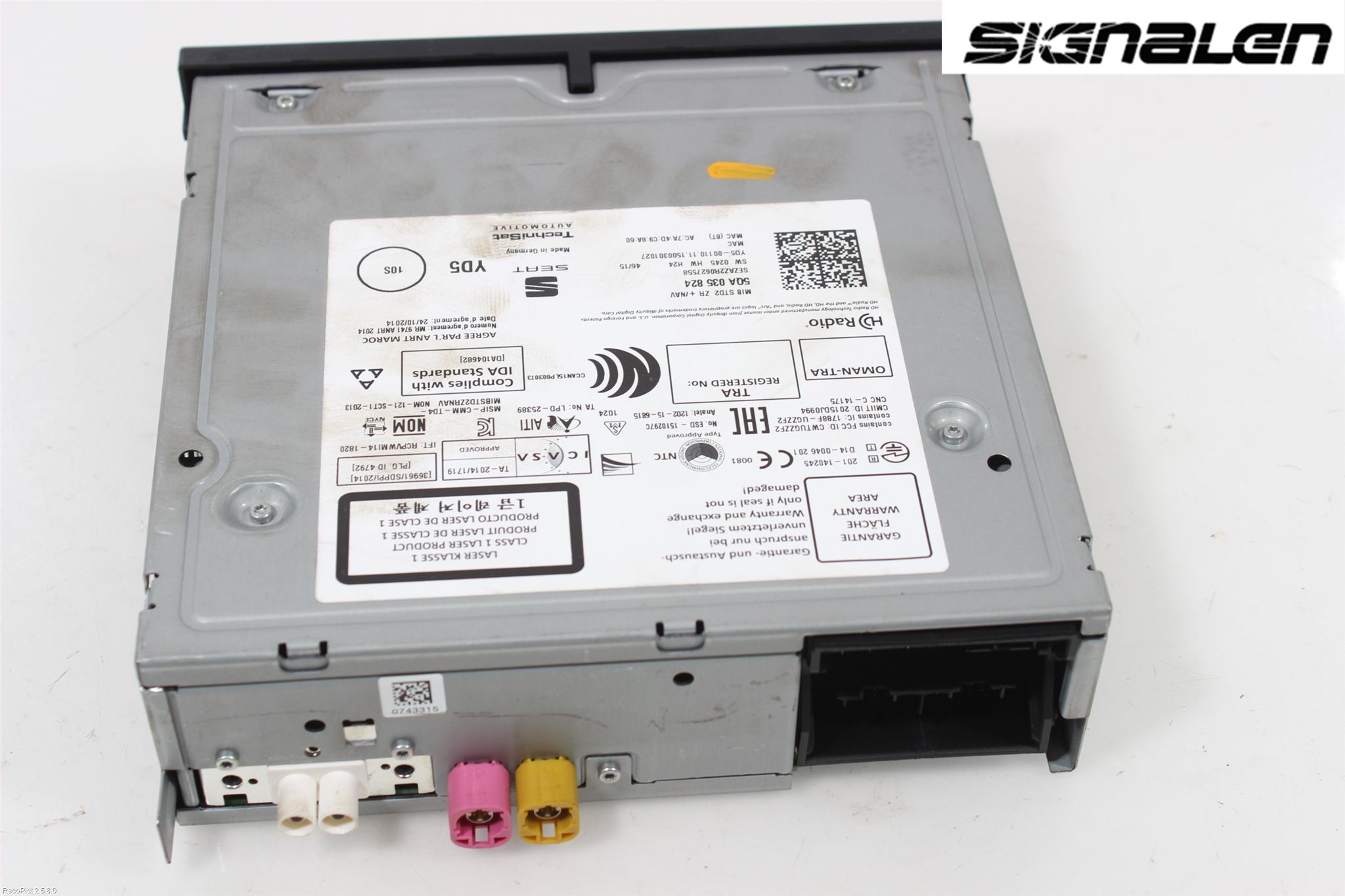 Seat LEON 13-20 Stereo Radio