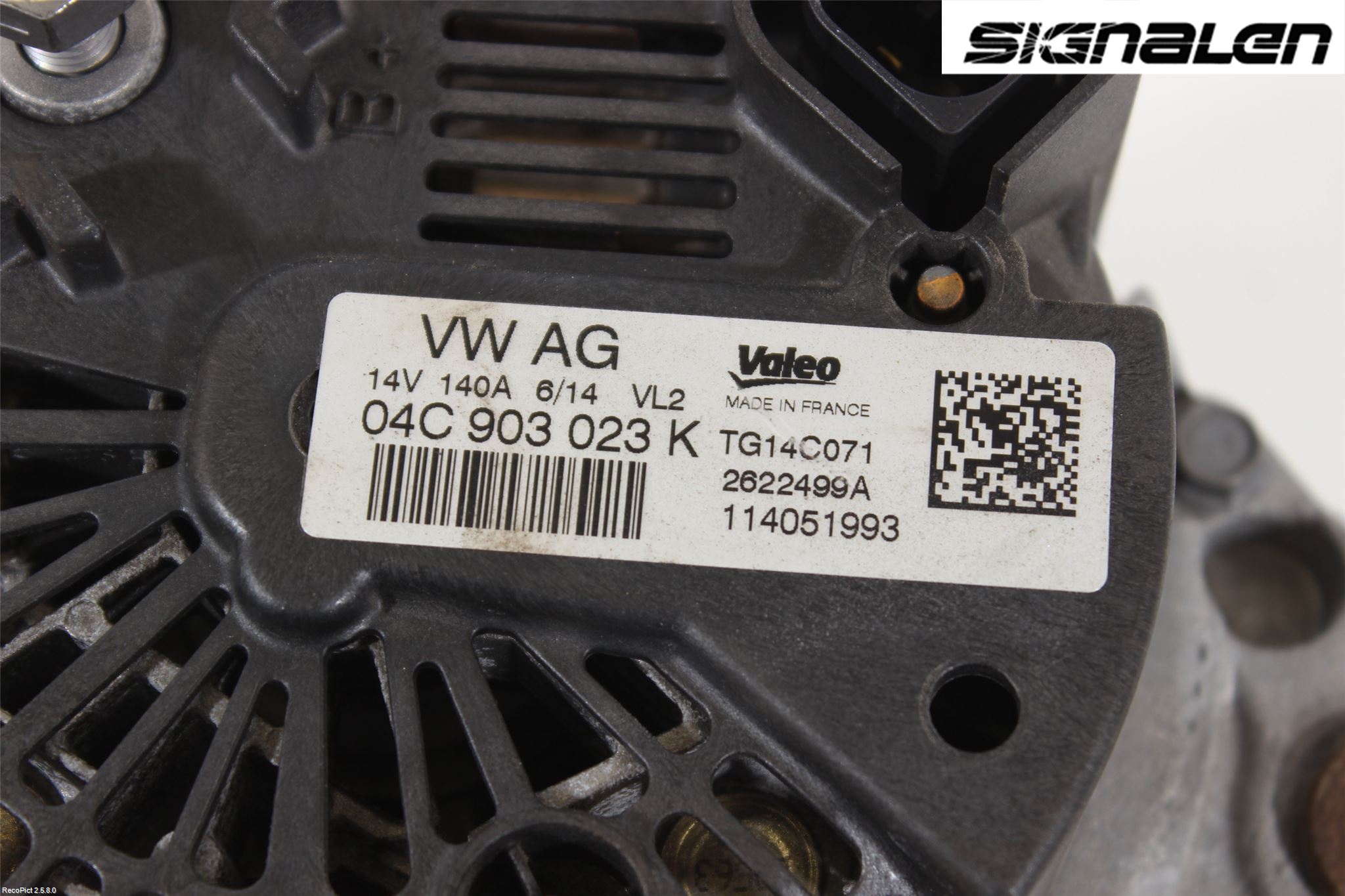 Volkswagen VW GOLF / E-GOLF VII 13-20 Dynamo